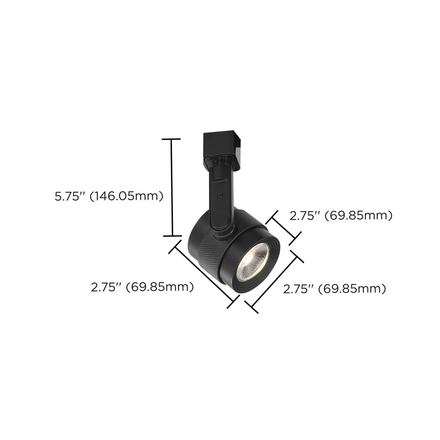 12W LED PISTON TRACK HEAD - TH495