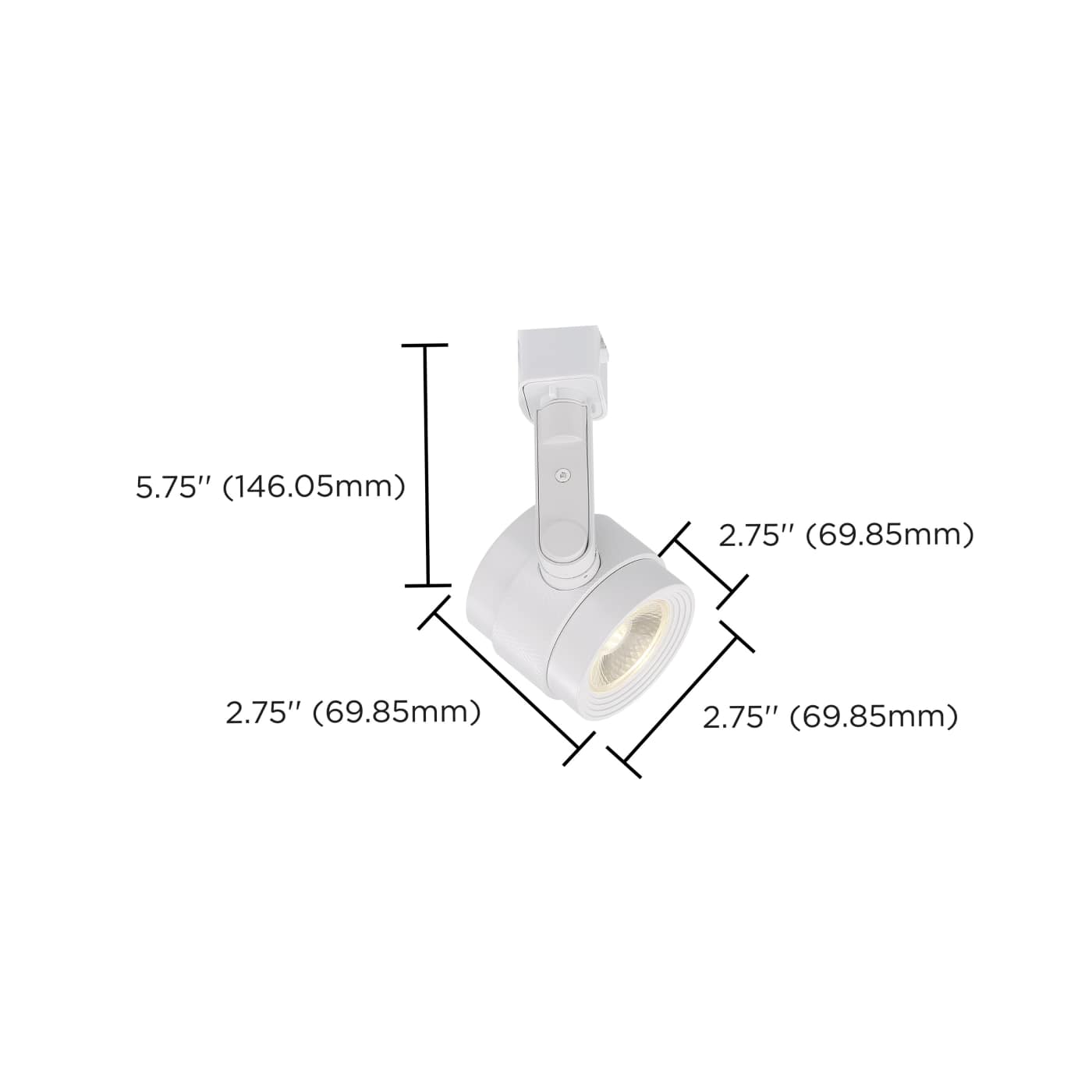 12W LED PISTON TRACK HEAD - TH497