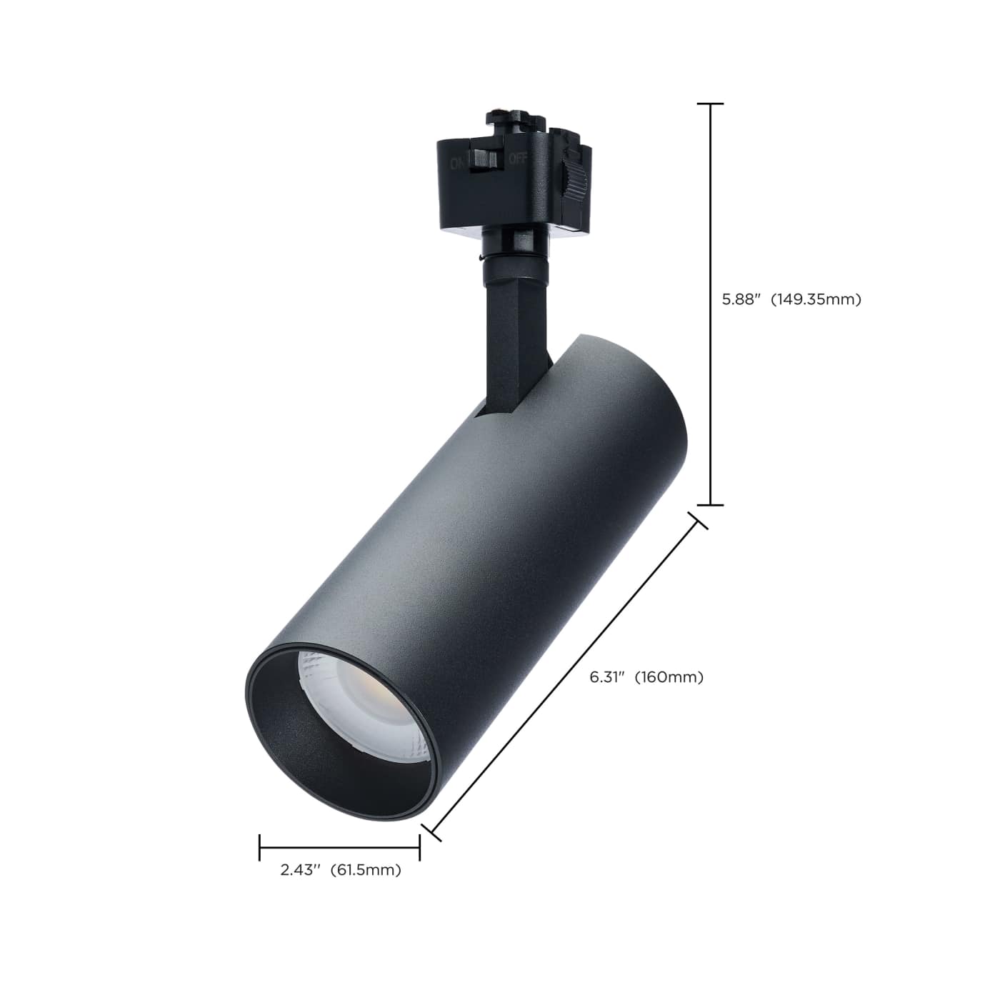 20W CCT LED TRK 36 BLK J-STYLE - TH5012