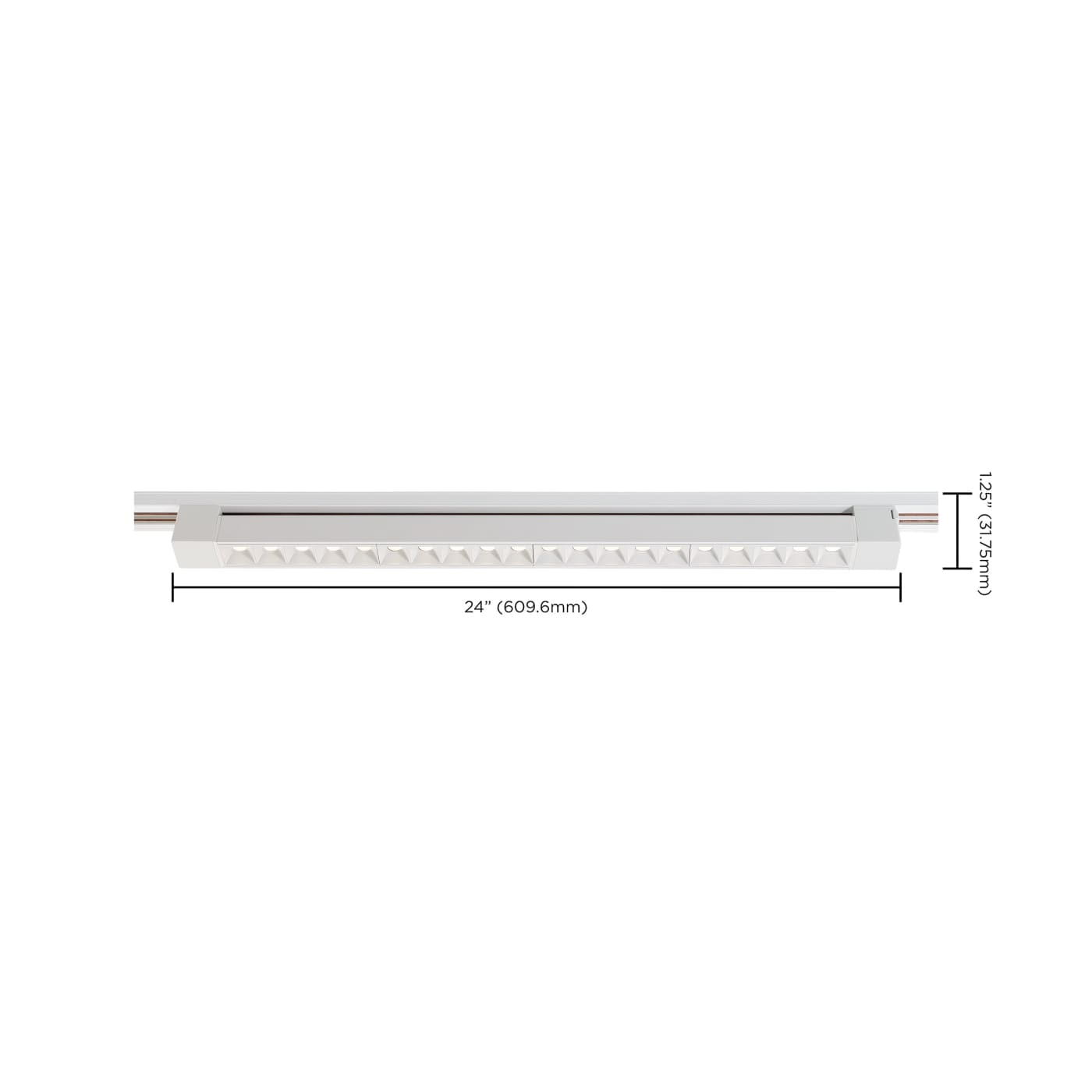 30W LED 2 FOOT TRACK BAR - TH502