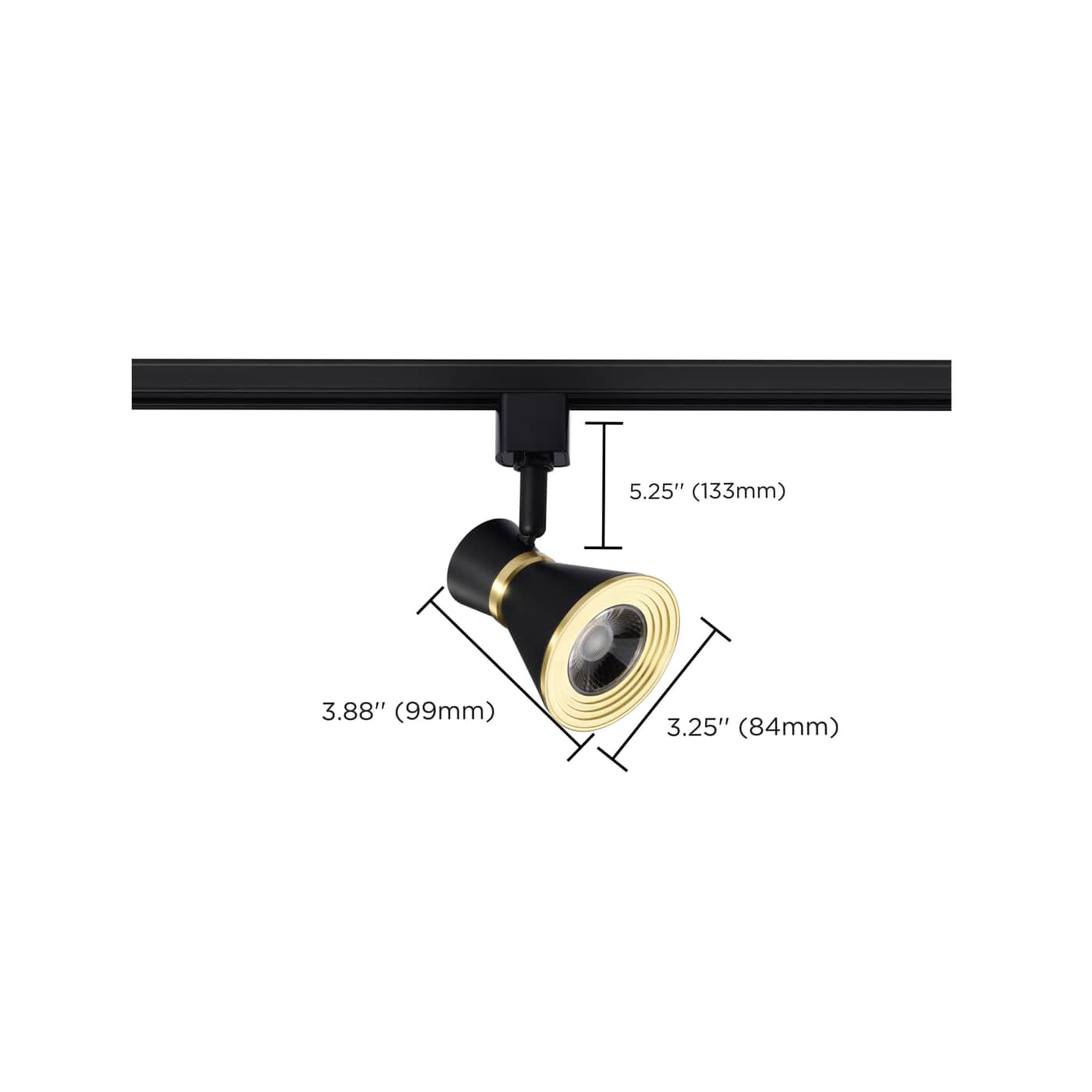 12W LED CINCH TRACK HEAD 36 - TH643