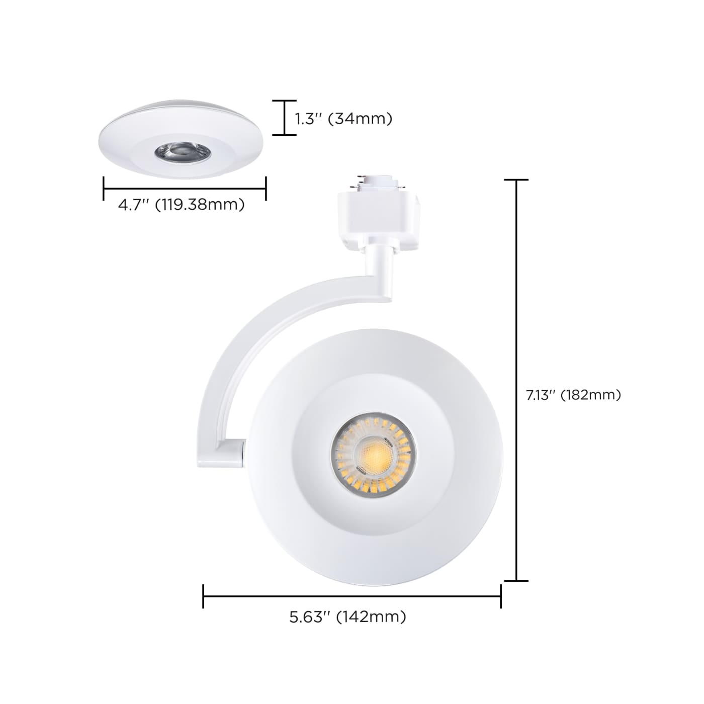 ORB 12W 3CCT 36 DEG WHITE - TH673
