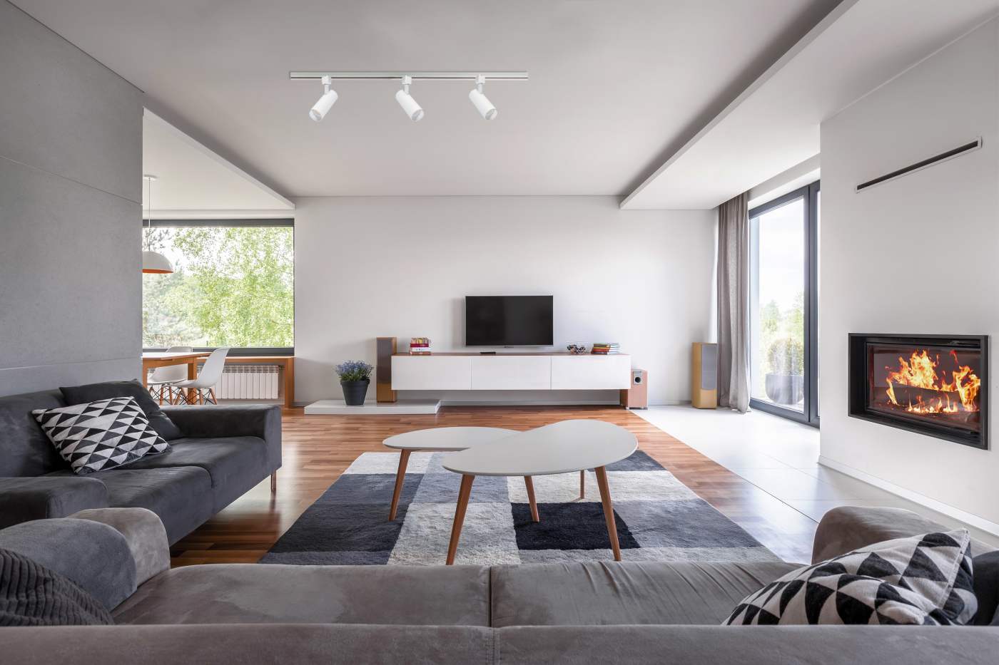 20W CCT LED TRACK HD 48 DG WHT - TH713