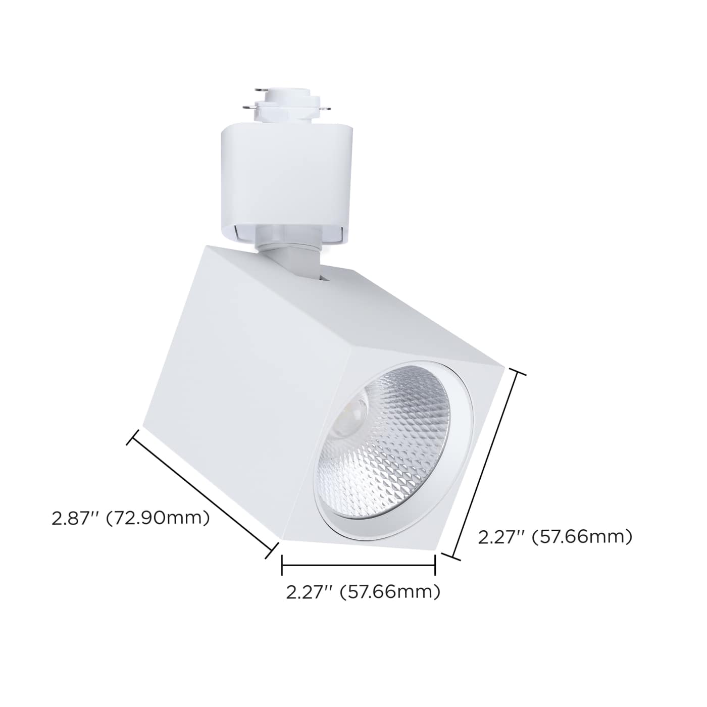 8W SQUARE D2W 6CCT WHITE 48' - TH754