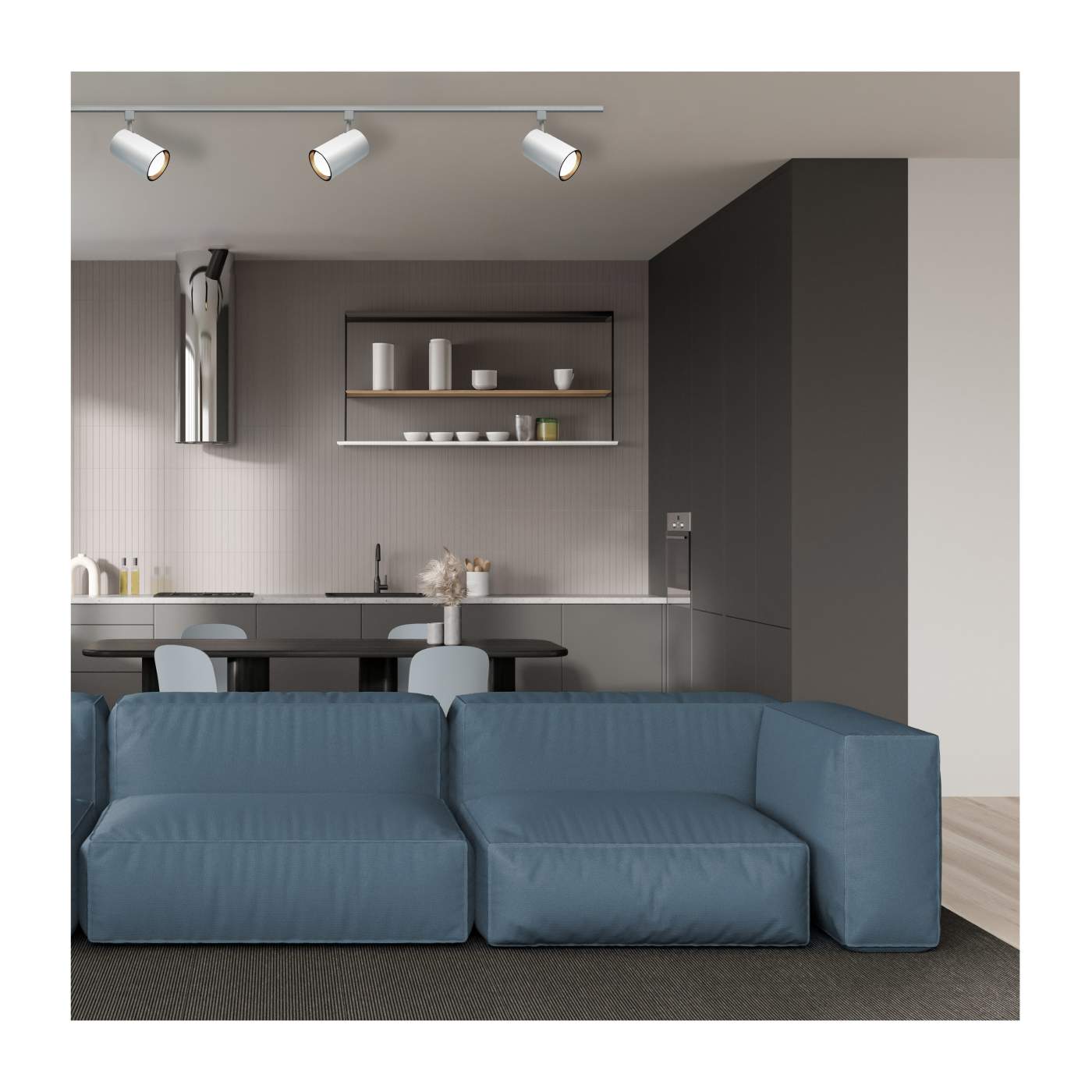 WHITE R30 STRAIGHT CYL TRACK K - TK318