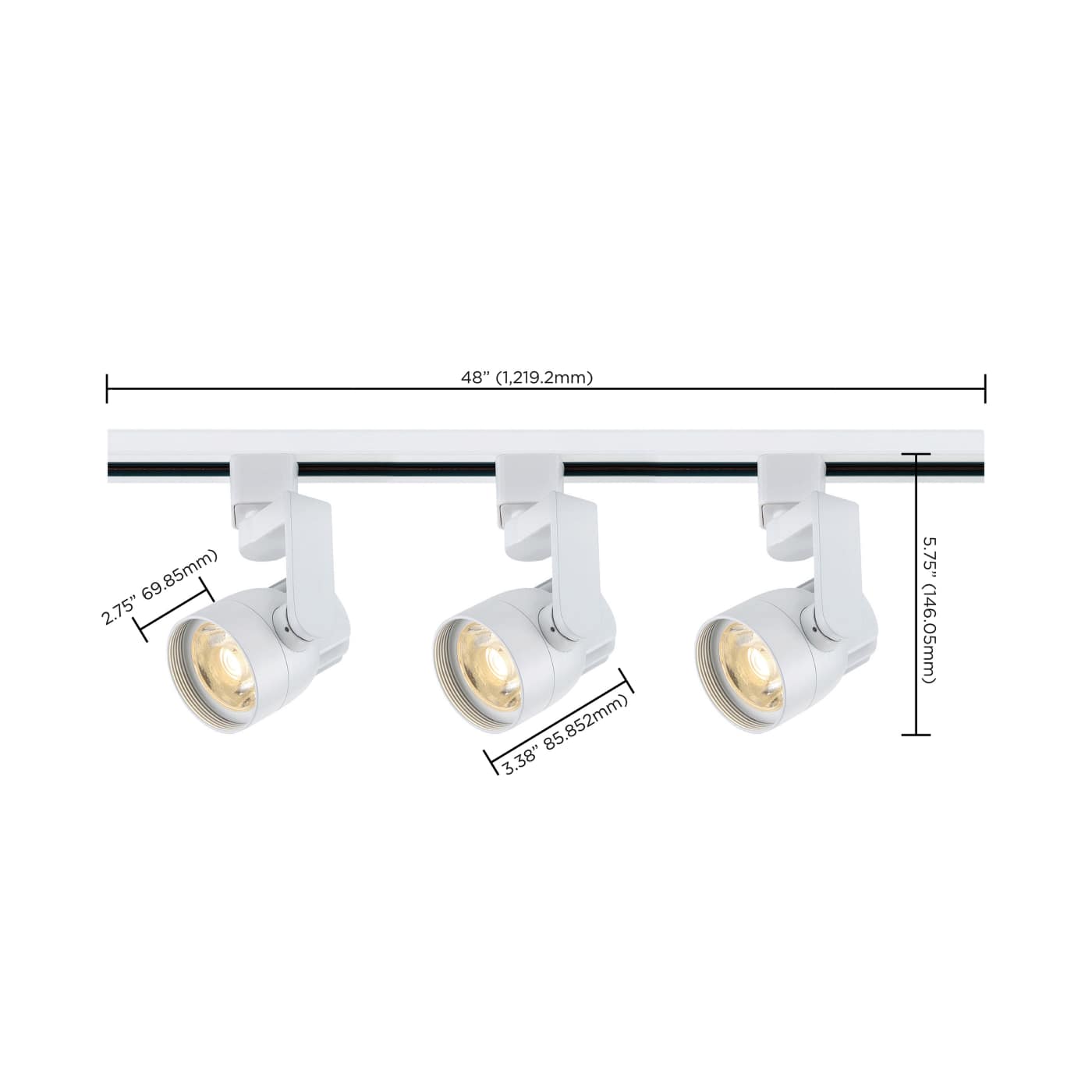 TRACK KIT 12W LED ANGLE ARM - TK423