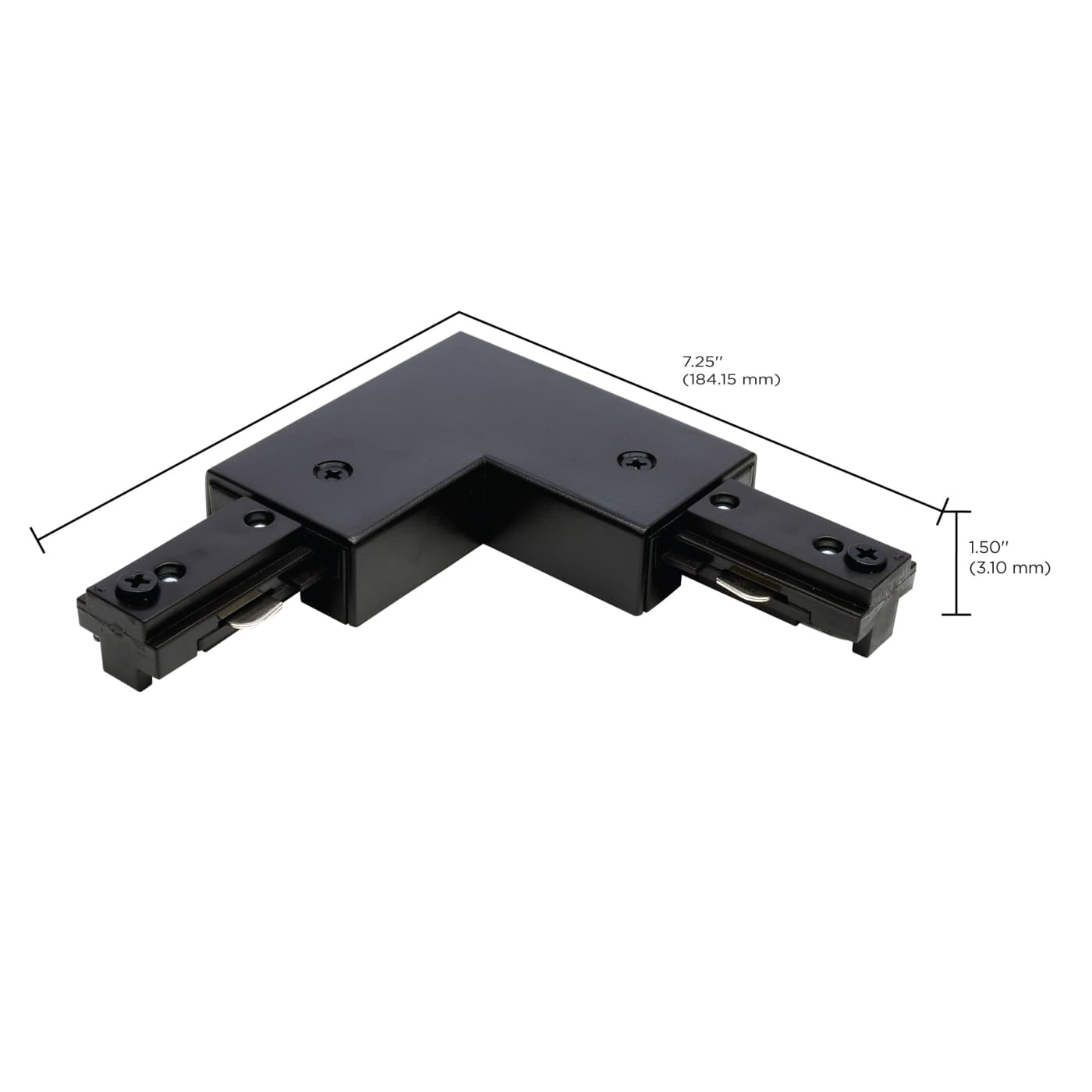 L CONNECTOR REV POLARITY BRWN - TP236