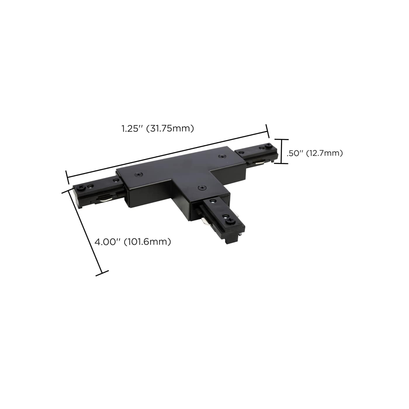 T CONNECTOR REV POLARITY BRWN - TP239