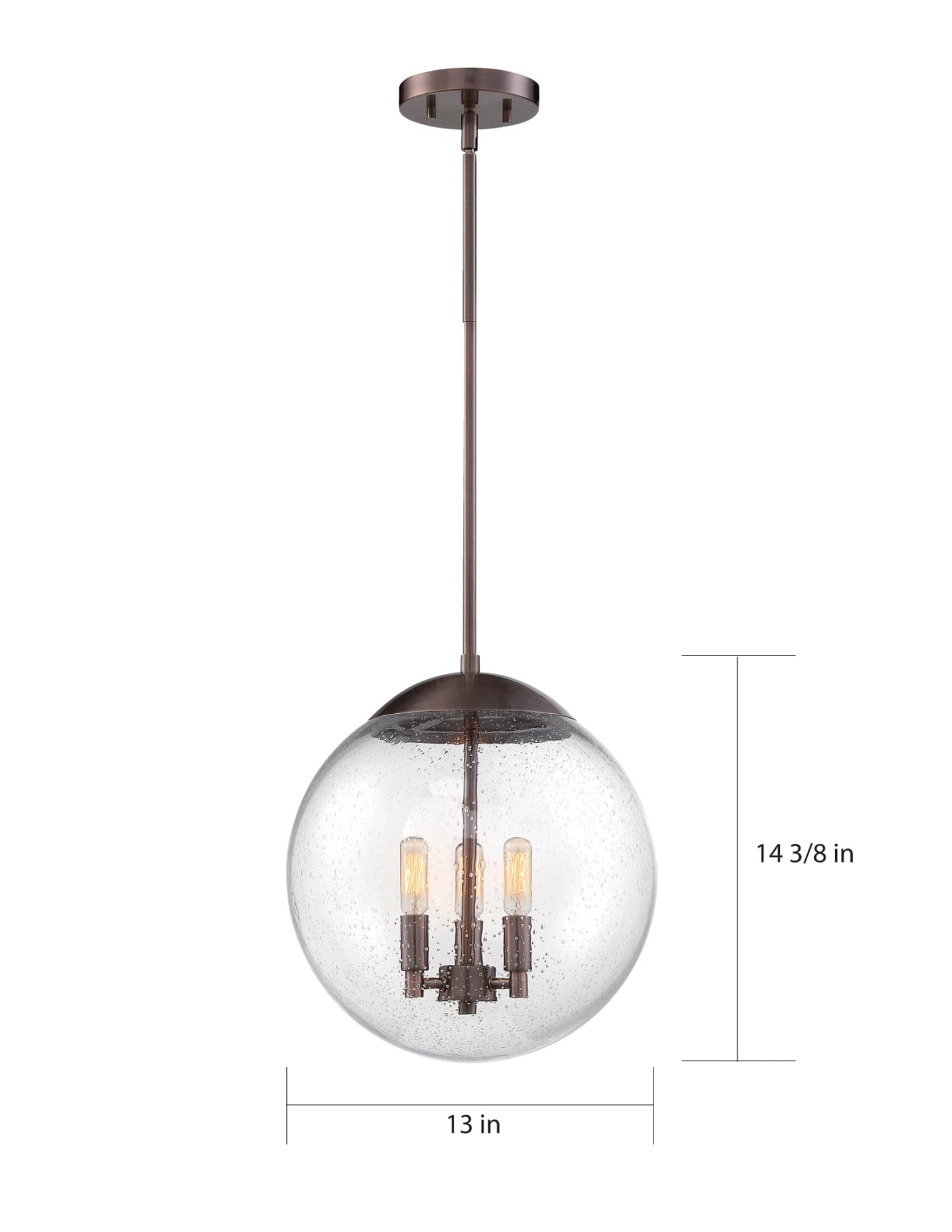 ARIEL 3 LIGHT PENDANT - 60-6741