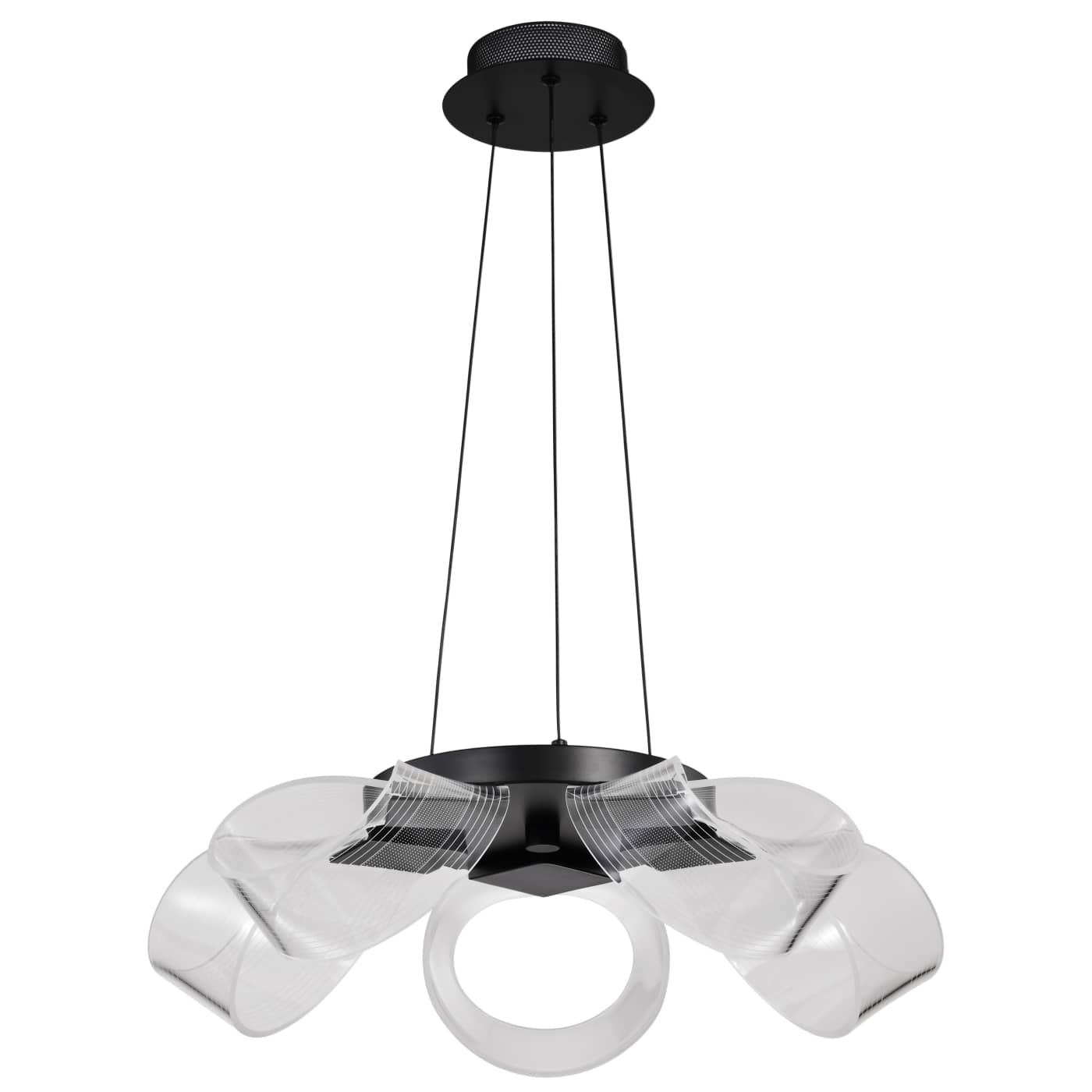 BARNETT 21" LED 5 LIGHT CHAND - 62-2036