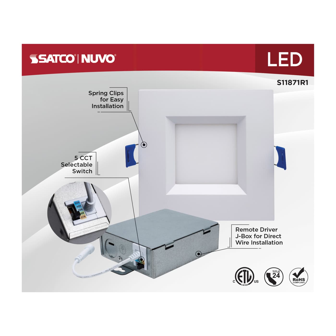 9WLED/DW/4/CCT-SEL/SQ/RD/WH - S11871R1