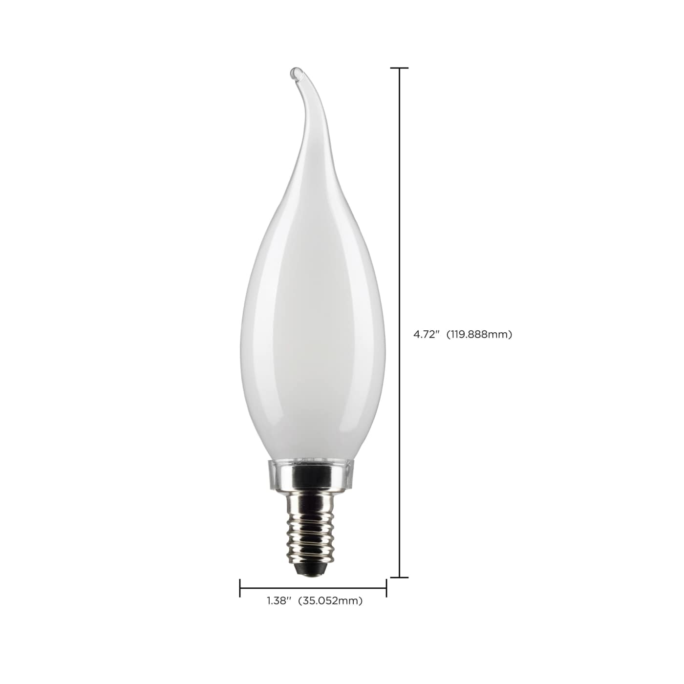 4CA10/LED/927/FR/120V/E12/2CD - S21843