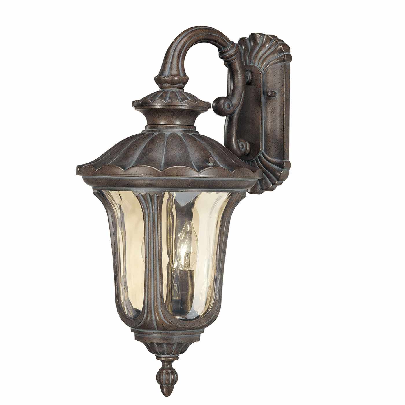 BEAUMONT 2LT WALL LANTERN-DOWN - 60-2004