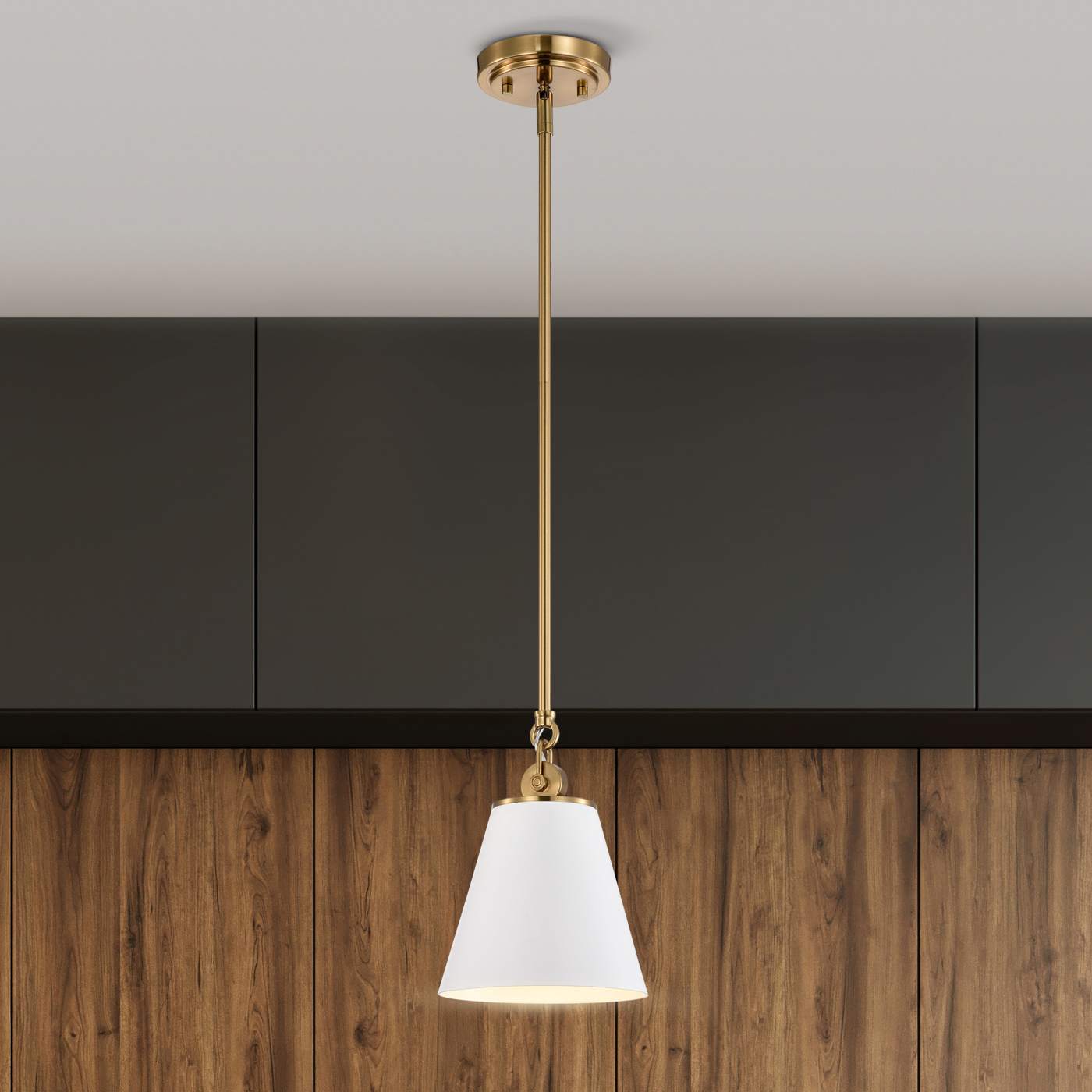 DOVER 1 LIGHT SMALL PENDANT - 60-7409