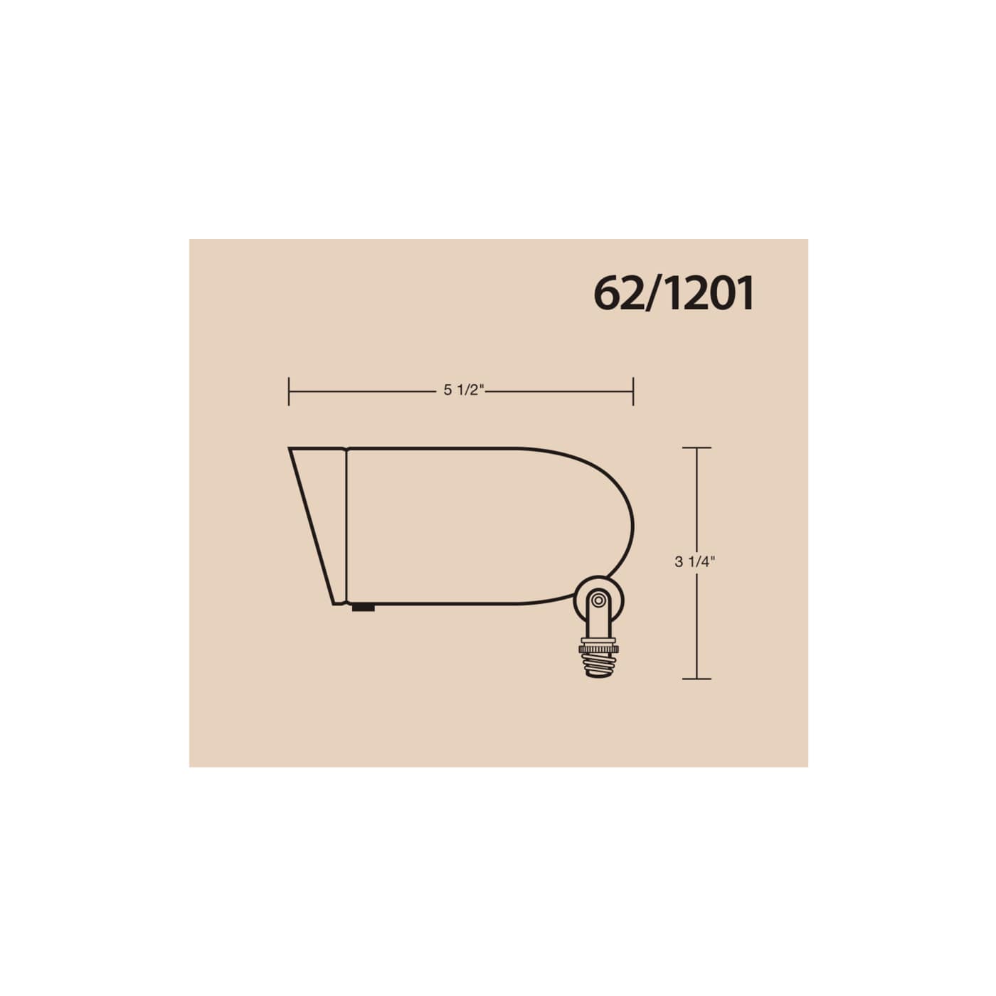 LED 6W LANDSCAPE FLOOD - 62-1201