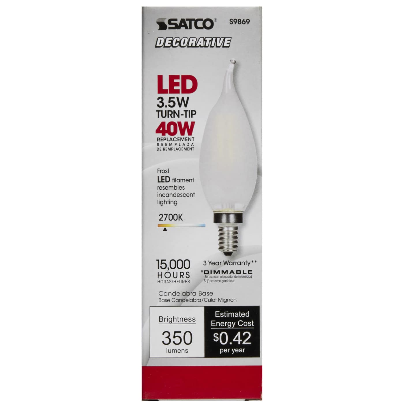 3.5CFF/LED/FR/27K/120V - S9869