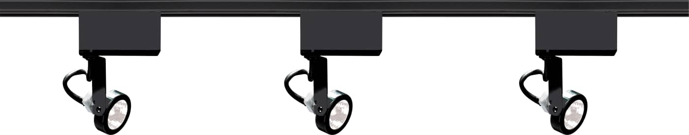 BLACK MR16 GIMBAL RING TRACK K - TK315