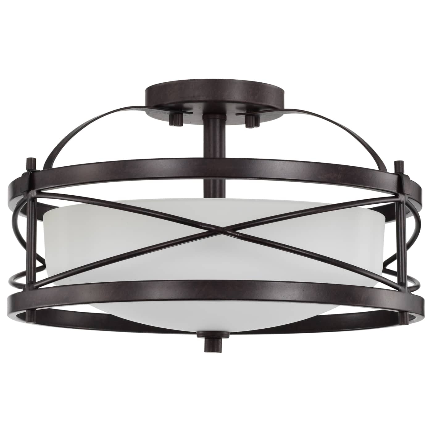 GINGER - 2 LT SEMI FLUSH - 60-5335