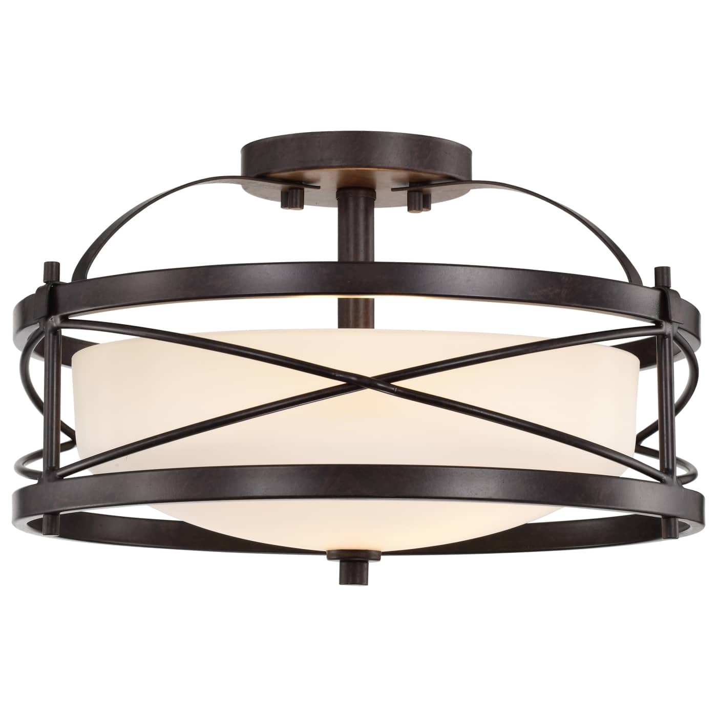 GINGER - 2 LT SEMI FLUSH - 60-5335