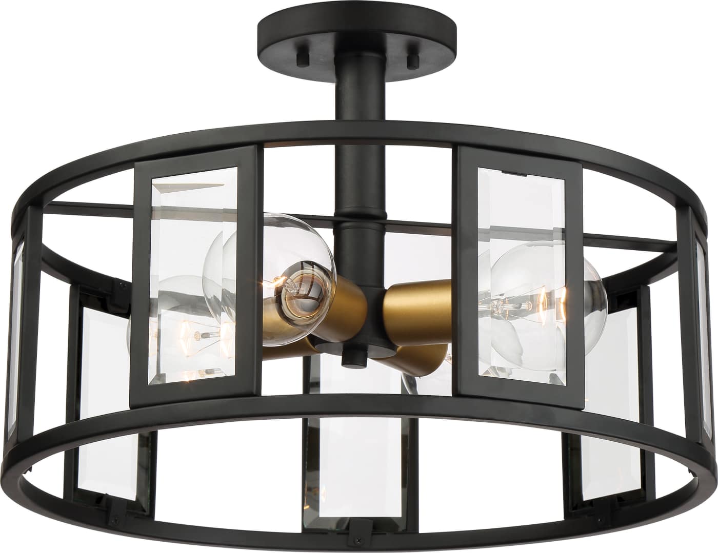 PAYNE 4 LIGHT SEMI-FLUSH - 60-6413
