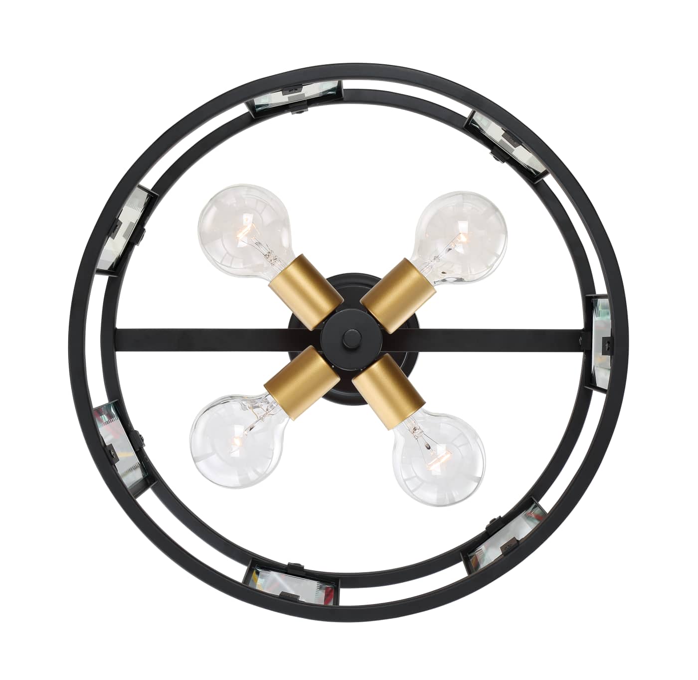 PAYNE 4 LIGHT SEMI-FLUSH - 60-6413