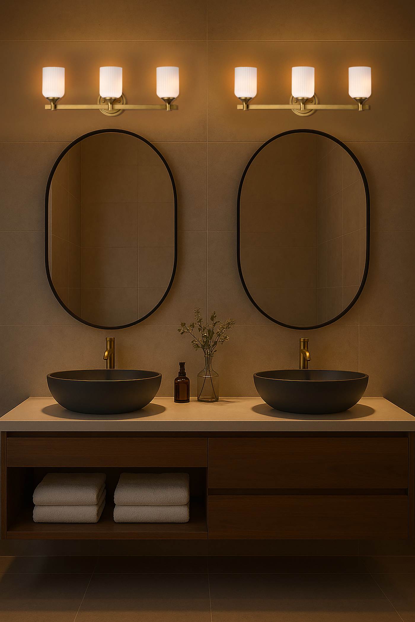 SOLARA 3 LIGHT VANITY - 60-8663