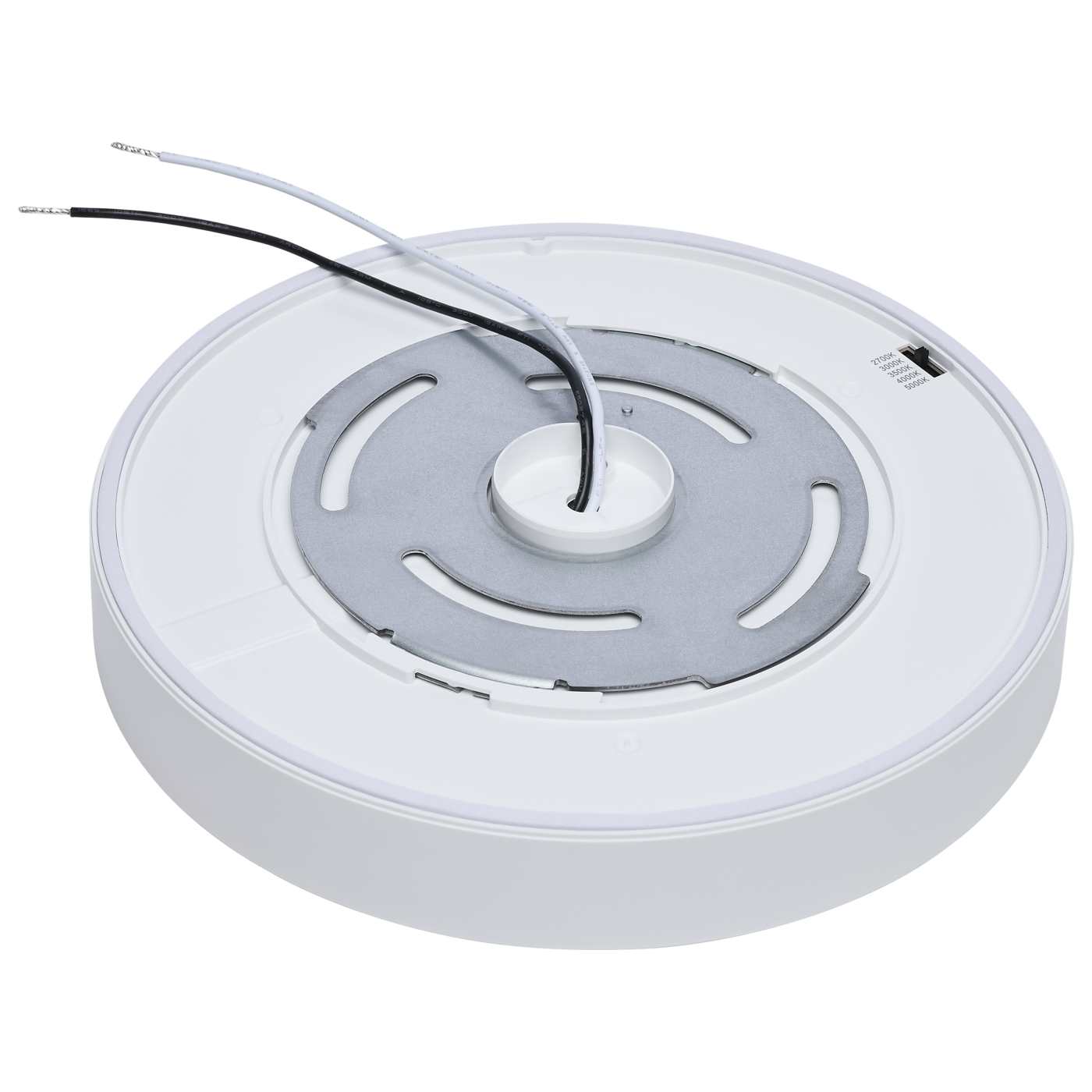 11W 7" 5CCT 120V WHT FIXTURE - 62-1004