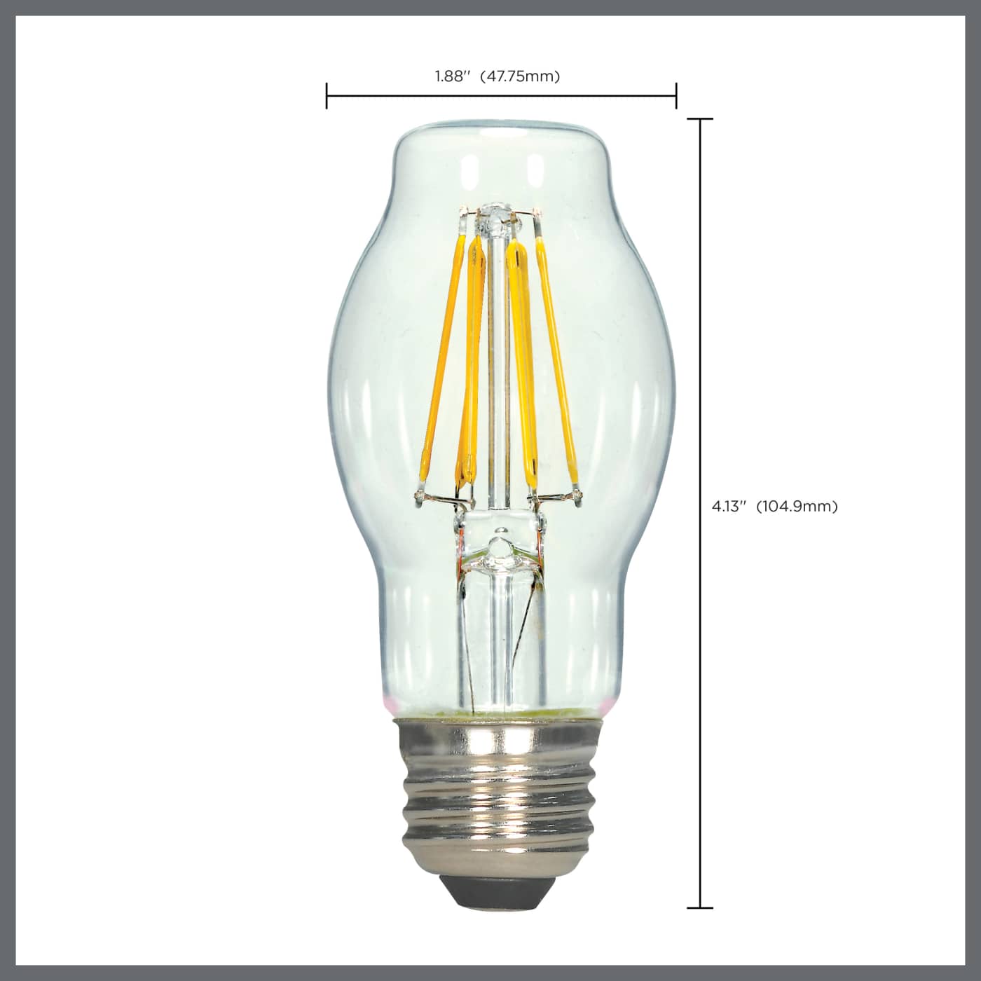4.5BT15/CL/LED/E26/27K/120V - S9575