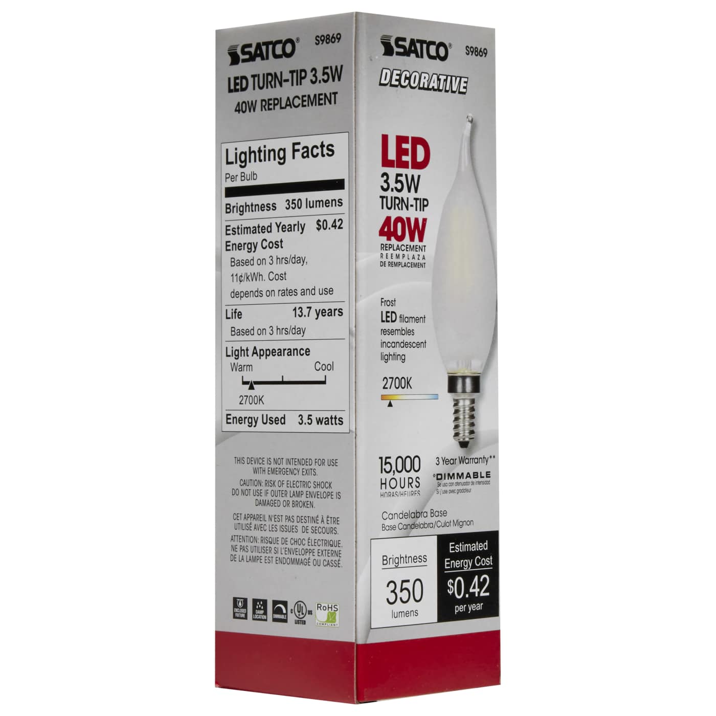 3.5CFF/LED/FR/27K/120V - S9869