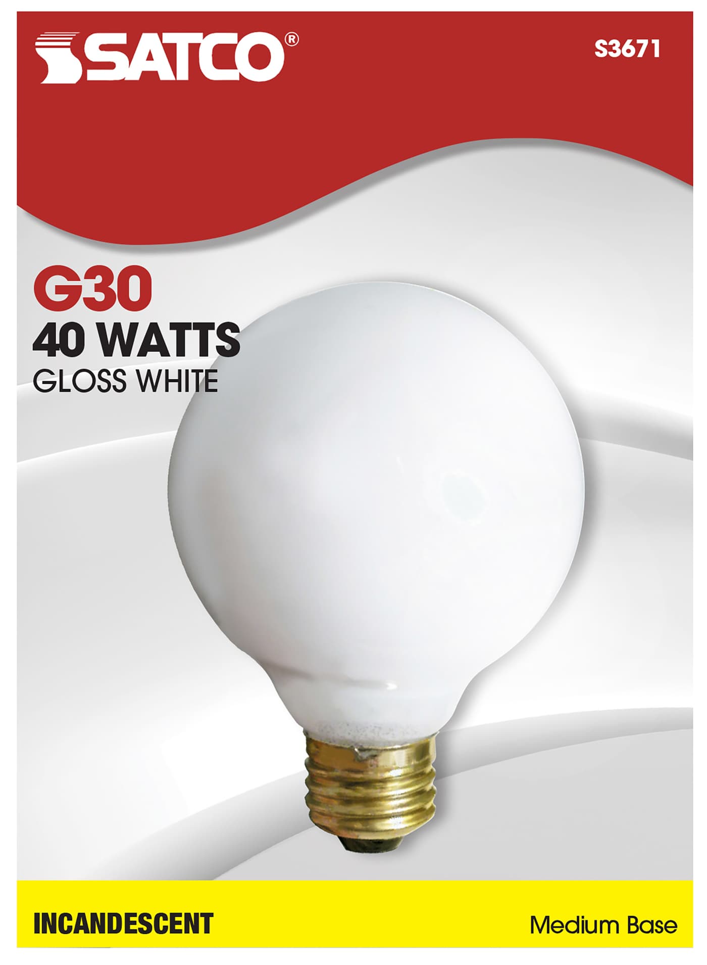 40G30 STD WHT - S3671