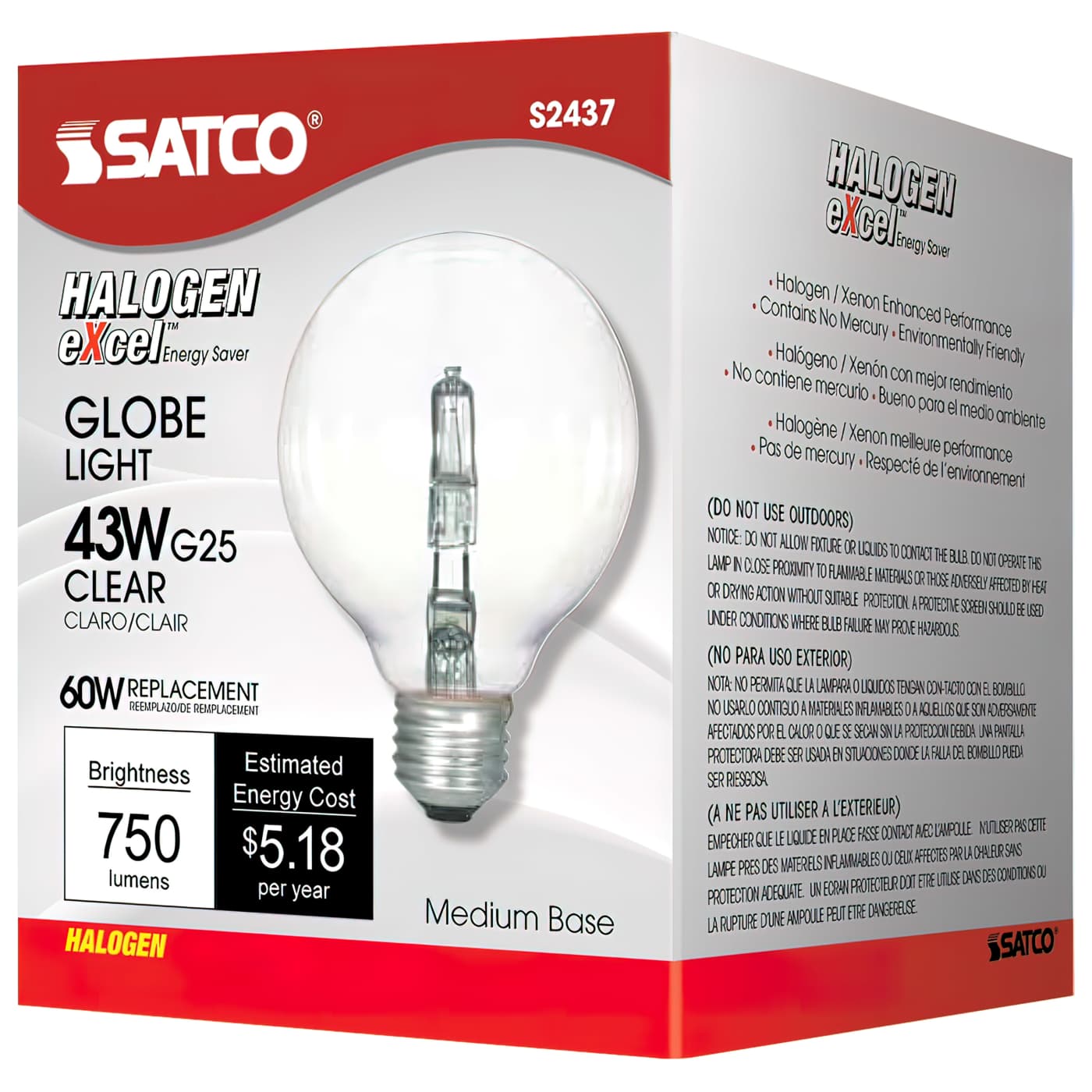 S2437 43G25/HAL/CL/120V