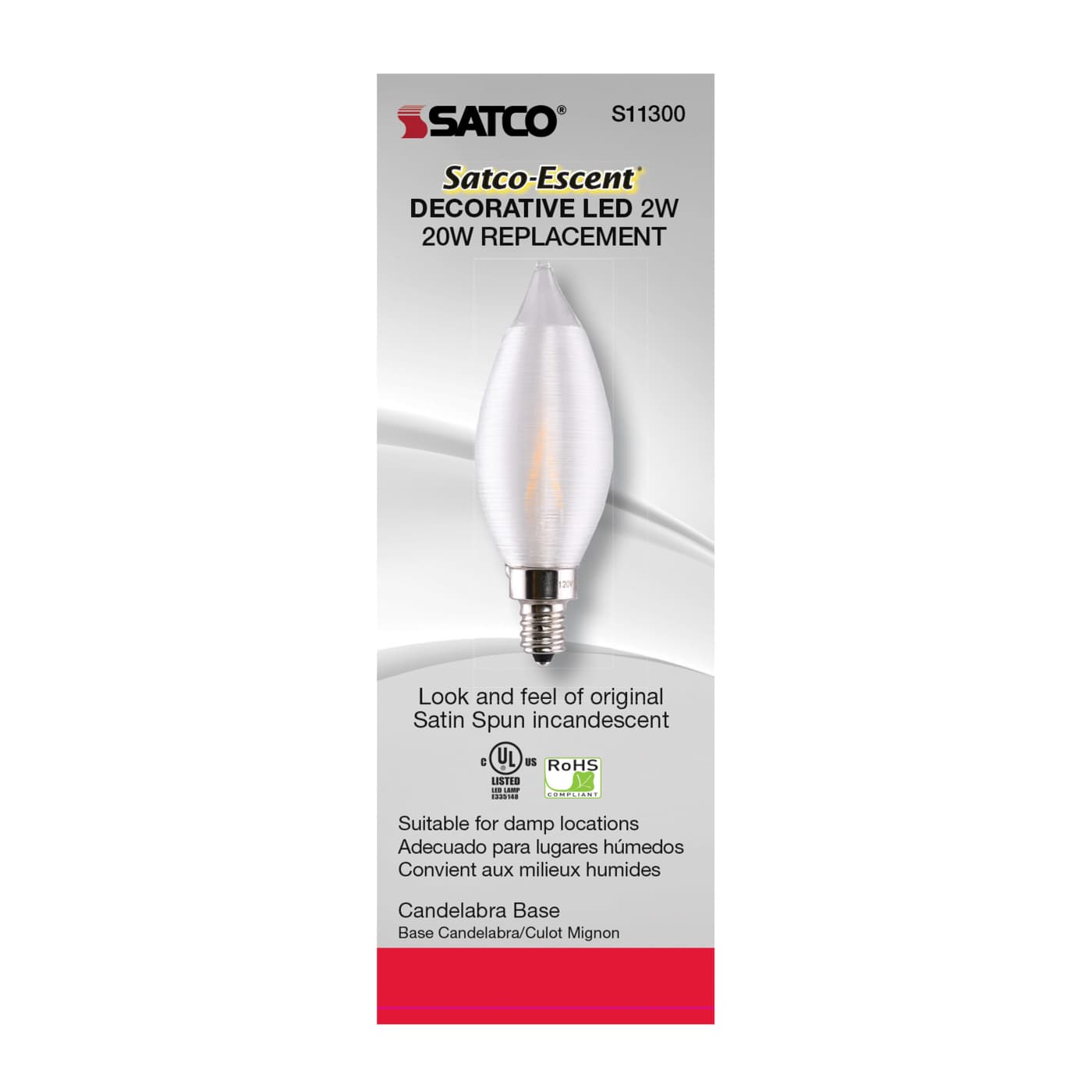 2CA11/LED/SA/E12/27K/120V - S11300