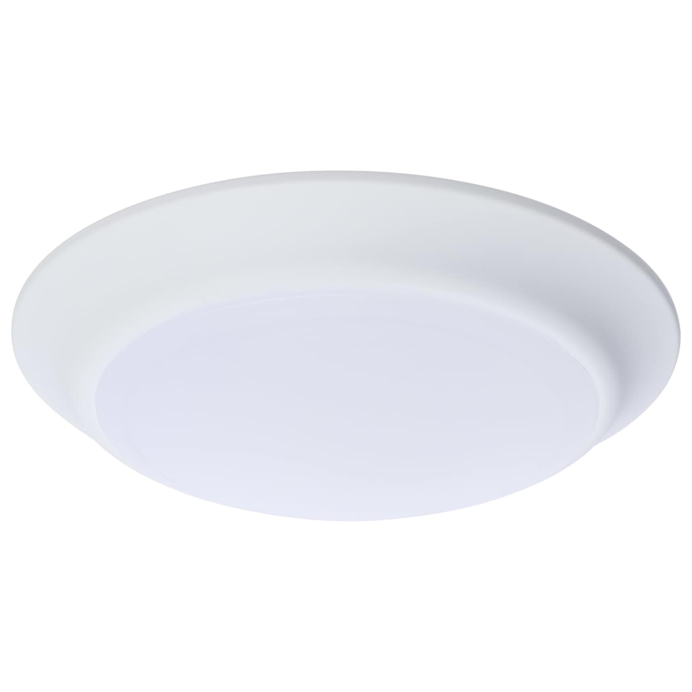 7" LED DISK LIGHT WHITE FINISH - 62-1801R1