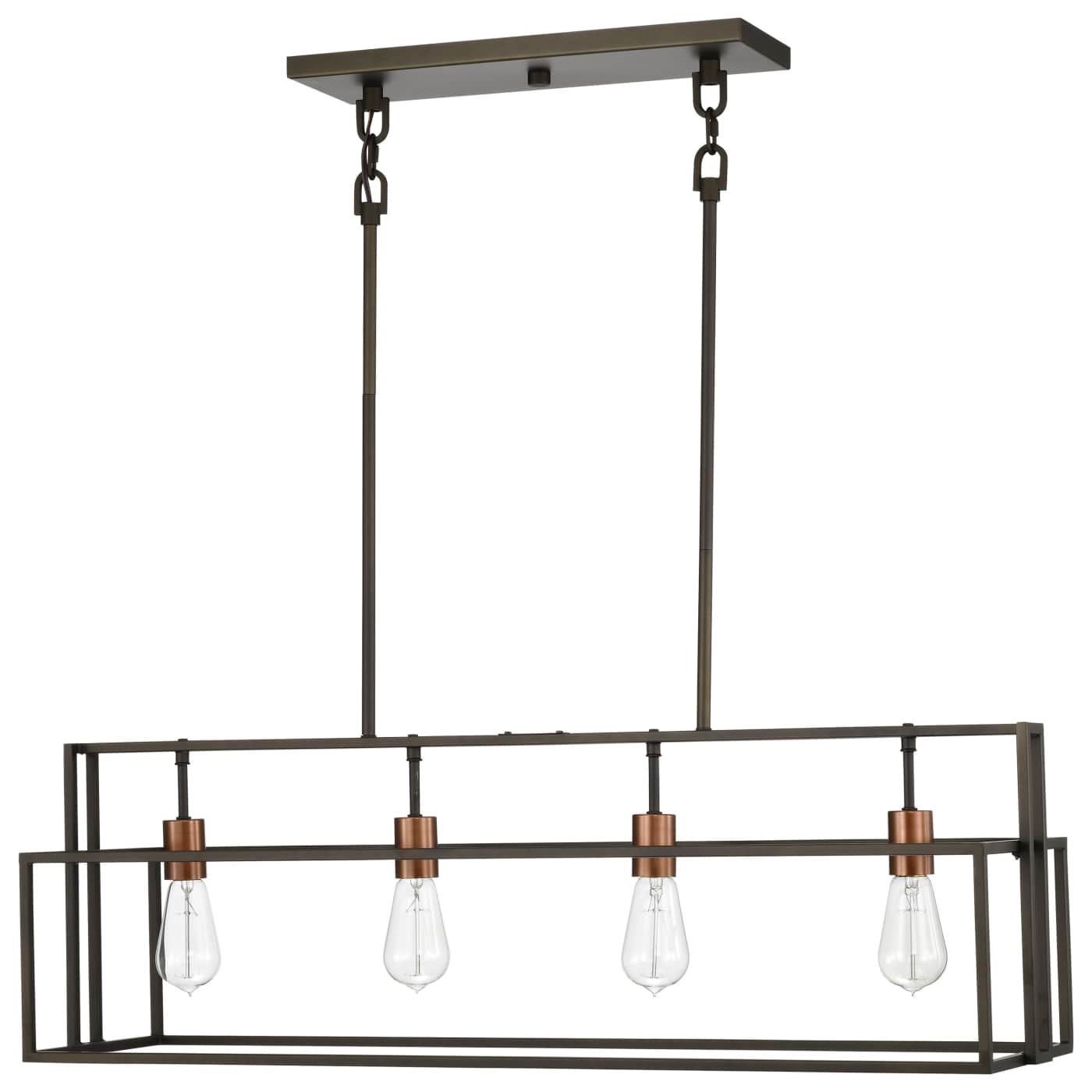 LAKE 4 LIGHT ISLAND PENDANT - 60-5854