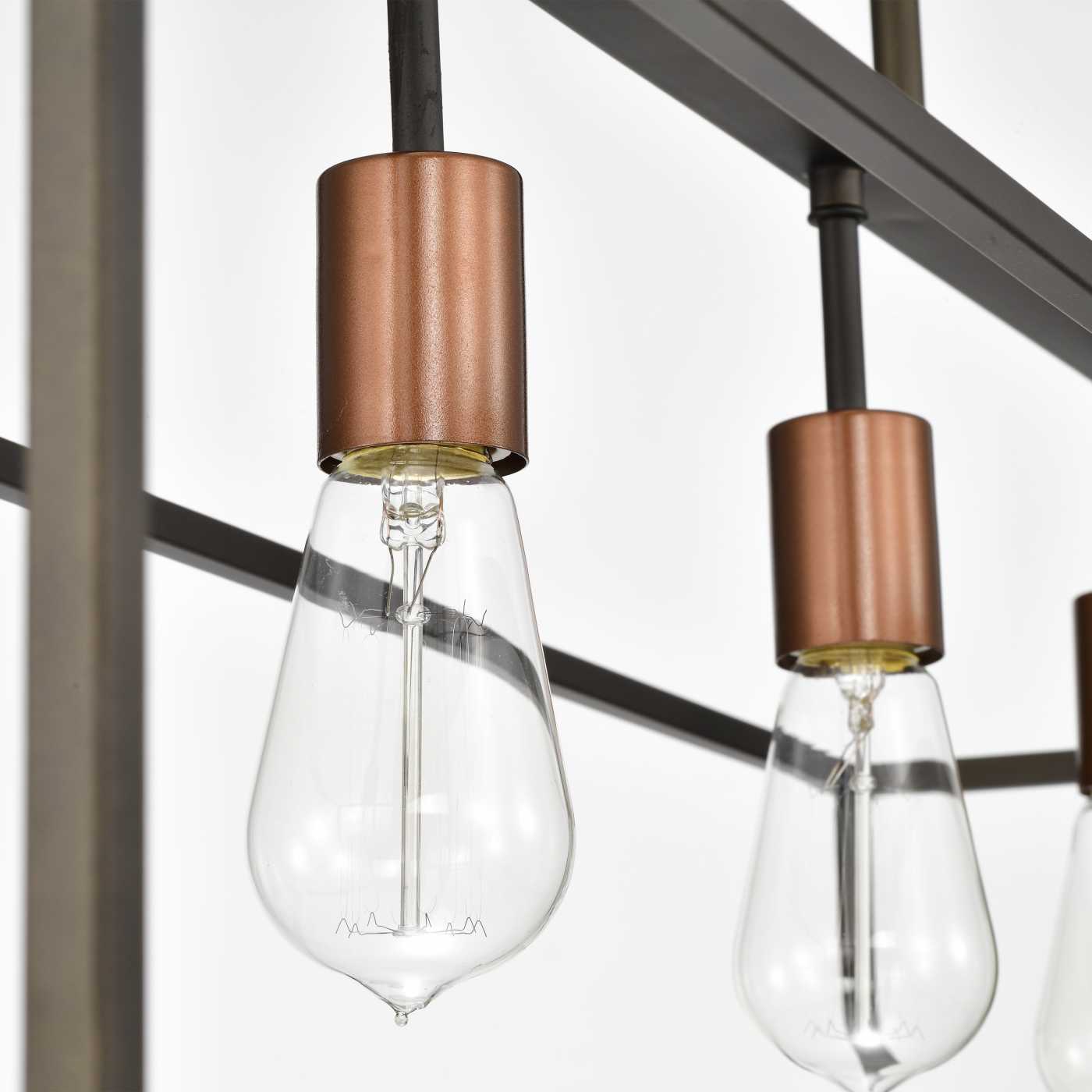 LAKE 4 LIGHT ISLAND PENDANT - 60-5854