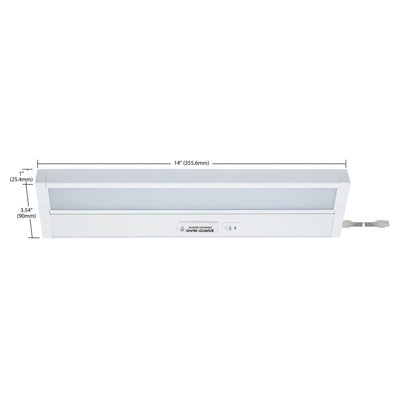 UNDER CAB LED RGB 14" - WH - 63-552