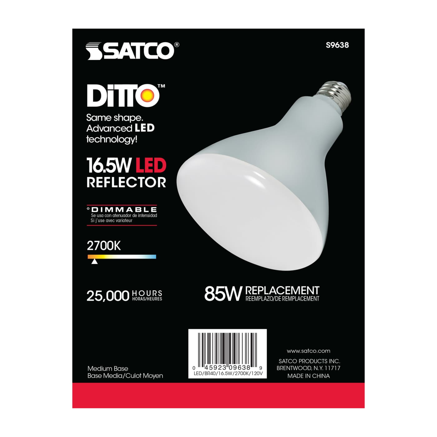 16.5BR40/LED/2700K/1200L/120V - S9638