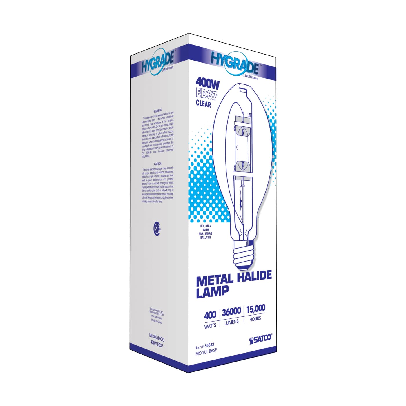 S5833 MH400/U ED37 MOG