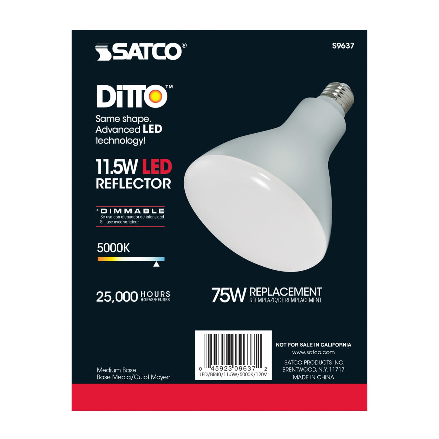 11.5BR40/LED/5000K/940L/120V - S9637