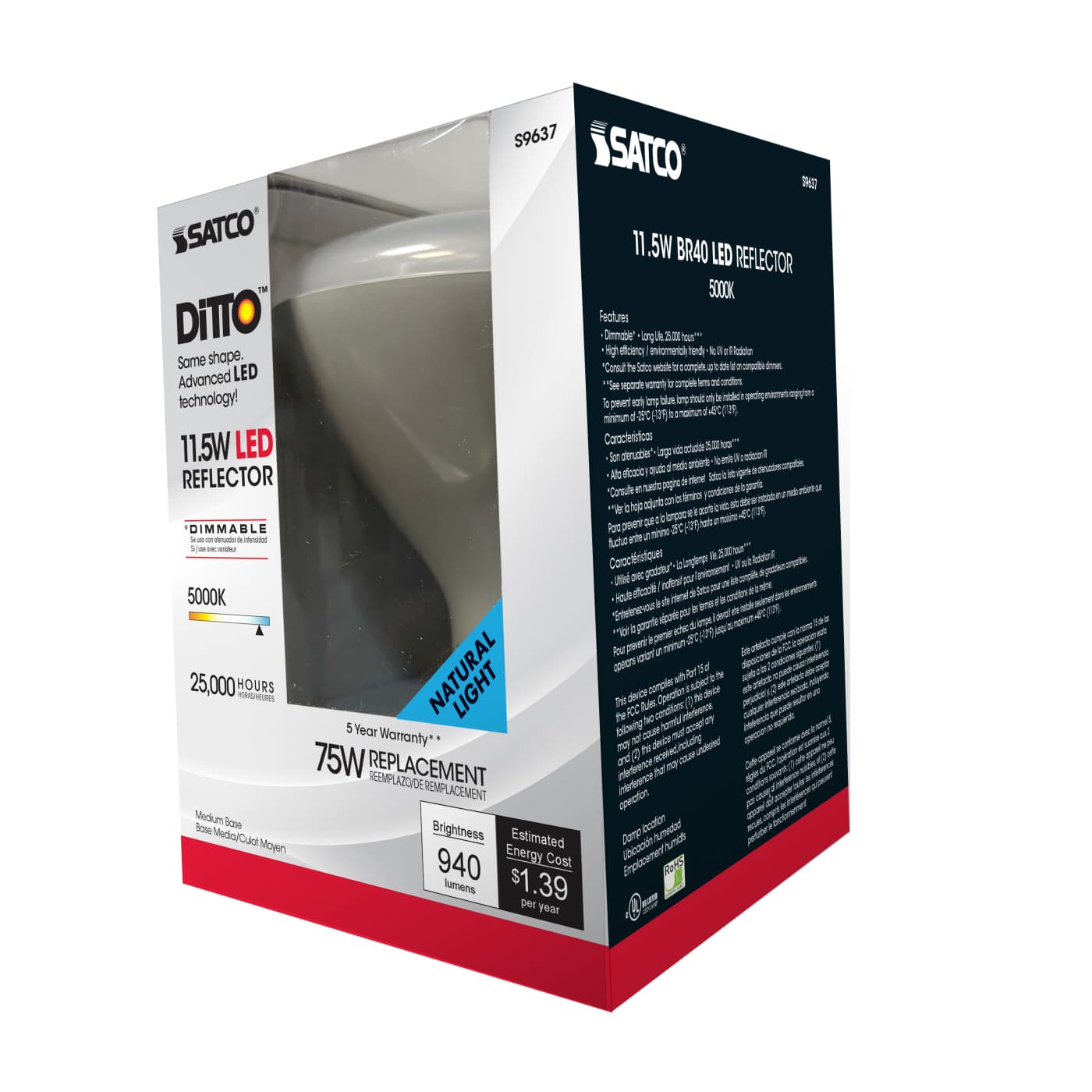 11.5BR40/LED/5000K/940L/120V - S9637