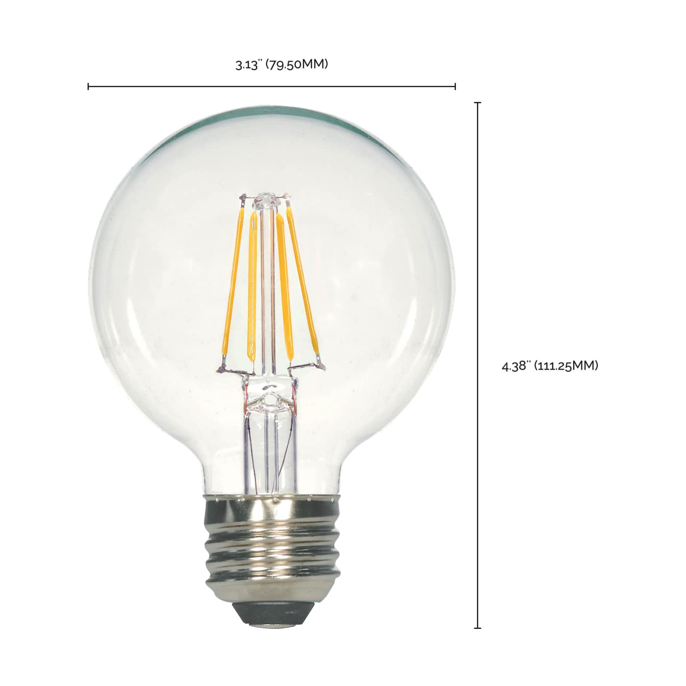 5.5G25/CL/LED/E26/30K/120V - S9893