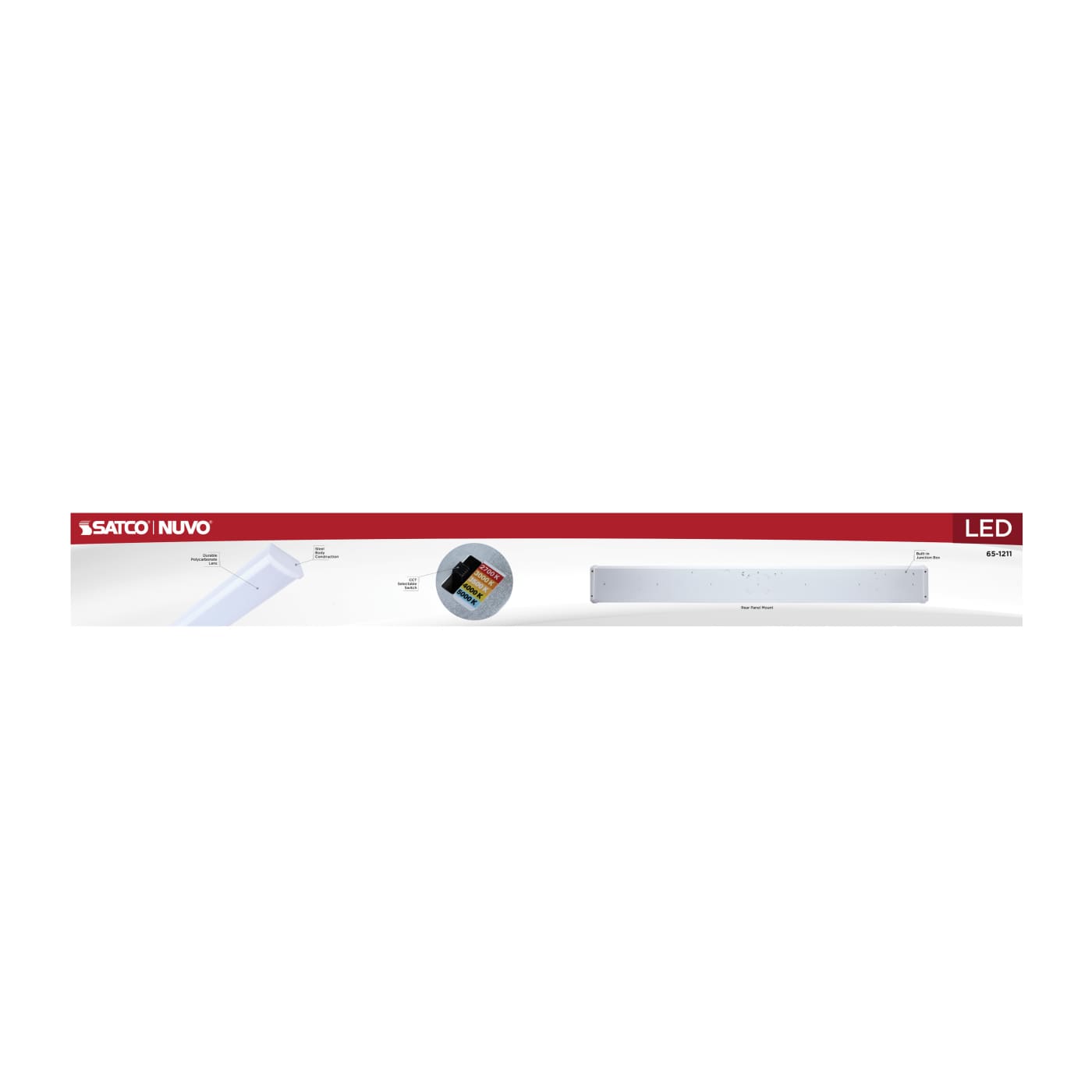 4FT 39W LED WRAP - 65-1211