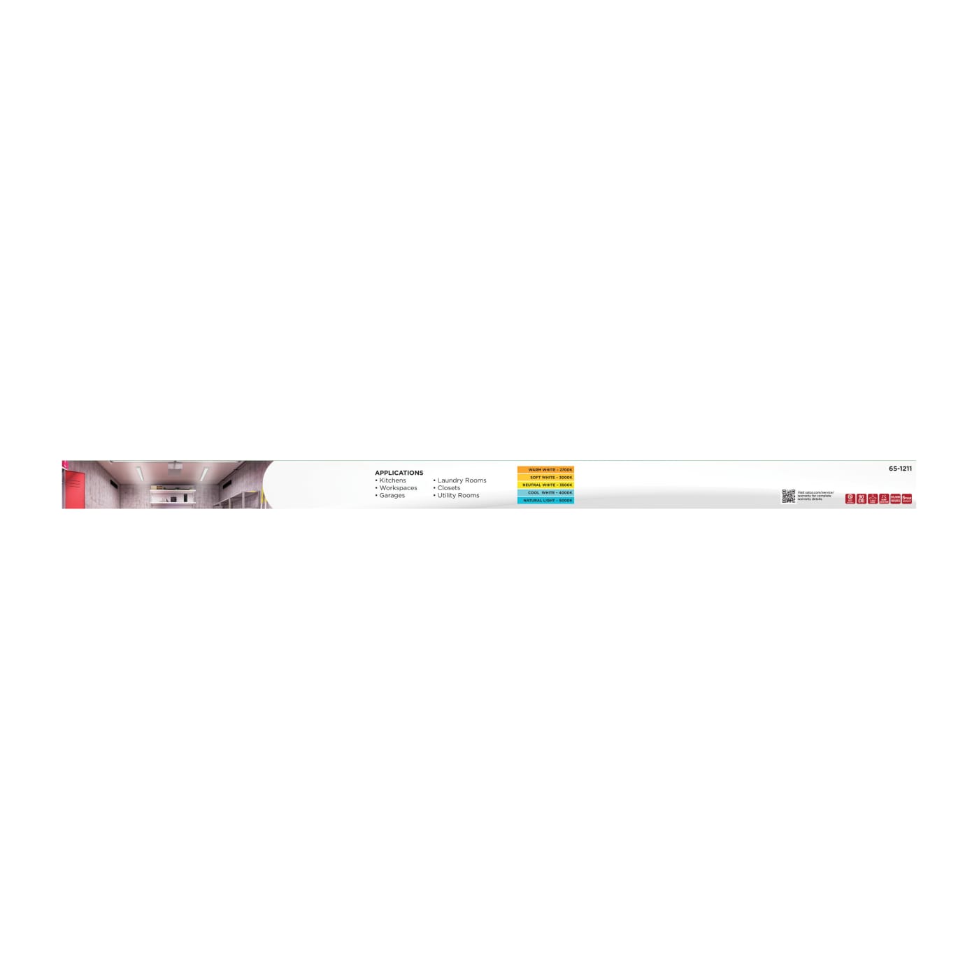 4FT 39W LED WRAP - 65-1211