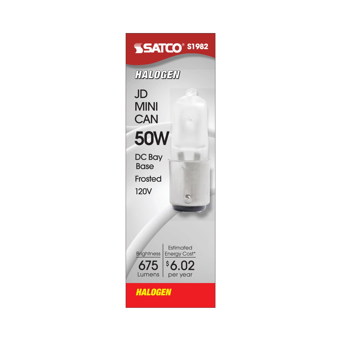 50W JD DC BAYONET FROSTED - S1982