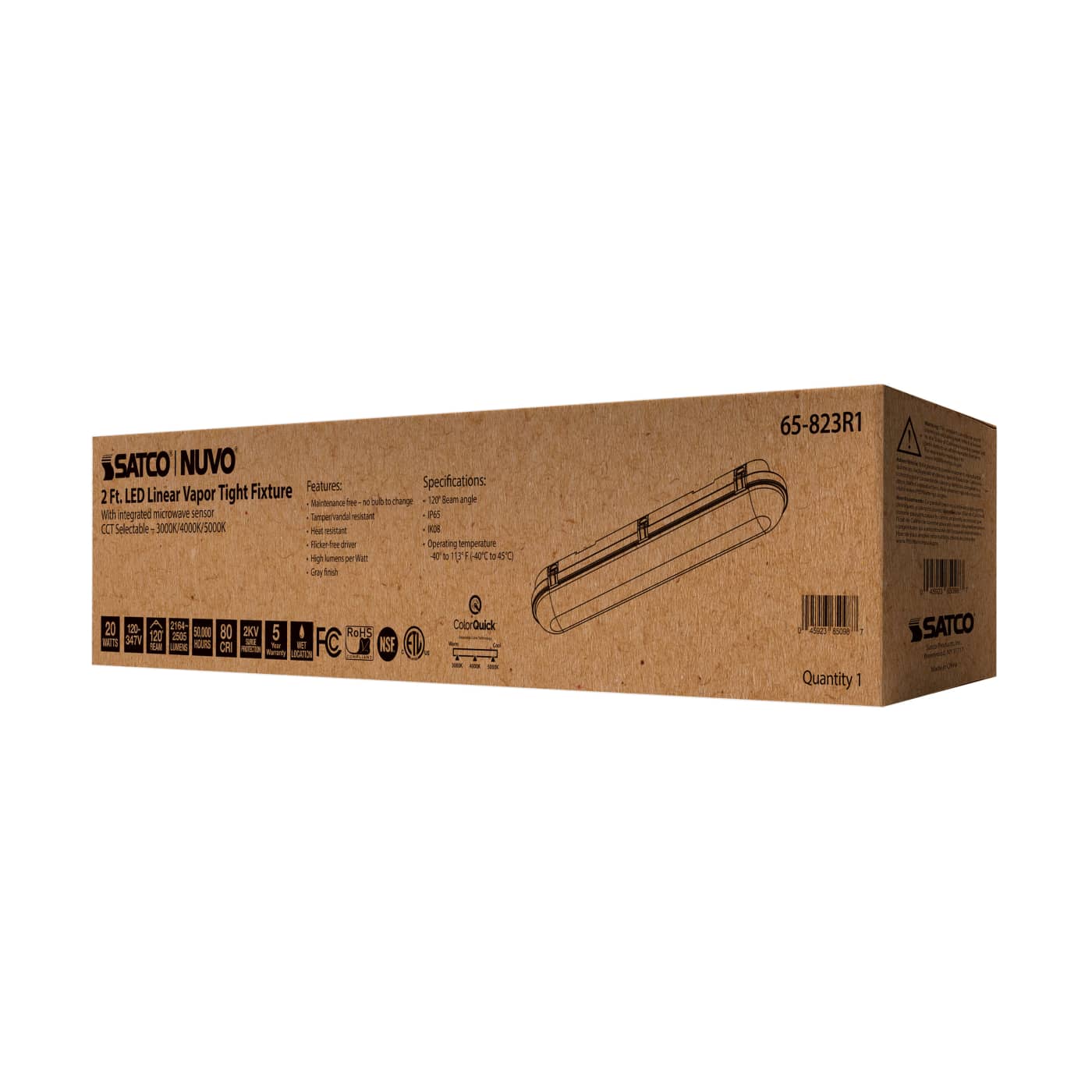 2' 20W LINEAR VAPOR PROOF - 65-823R1