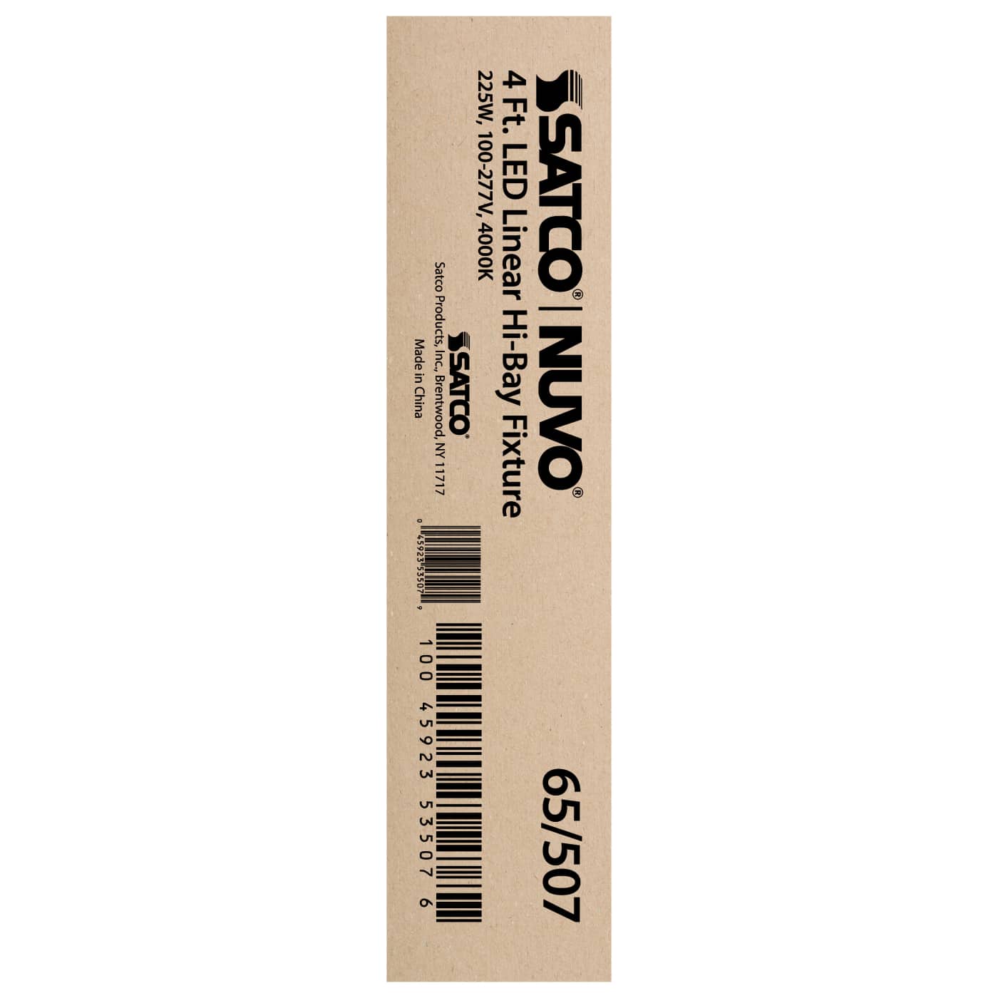225W LED 4FT LINEAR HI-BAY - 65-507