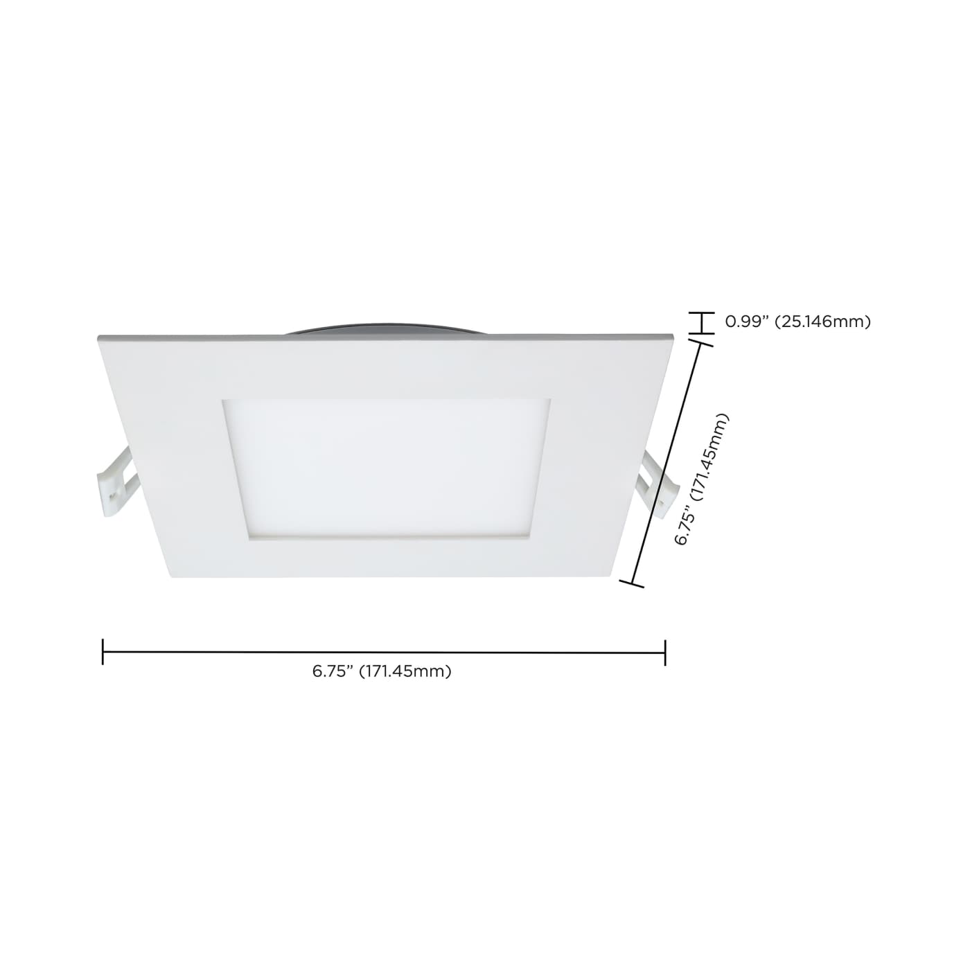 12WLED/DW/EL/6/CCT-SEL/SQ/RD - S11830R1
