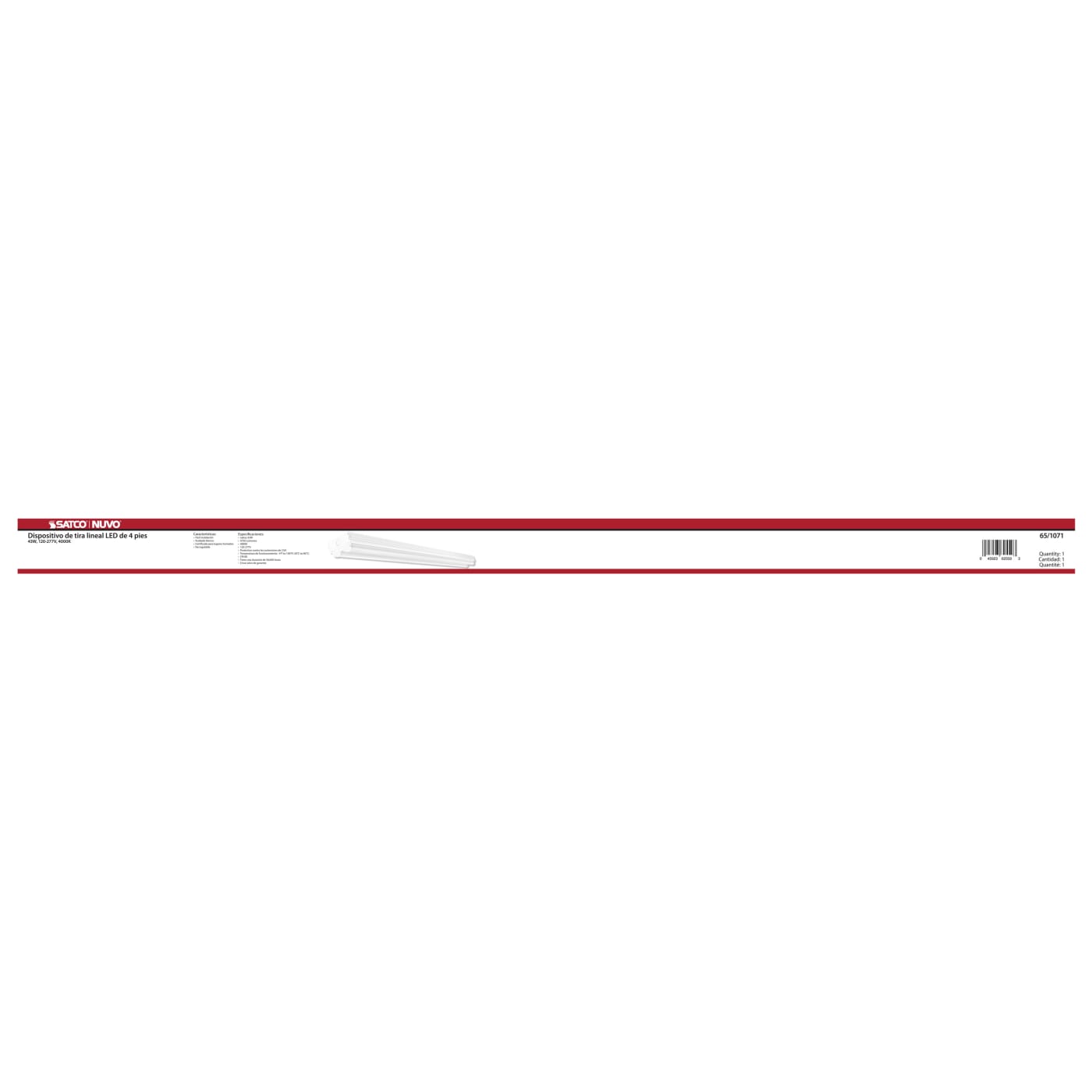 4' LED DOUBLE LIGHT STRIP - 65-1071