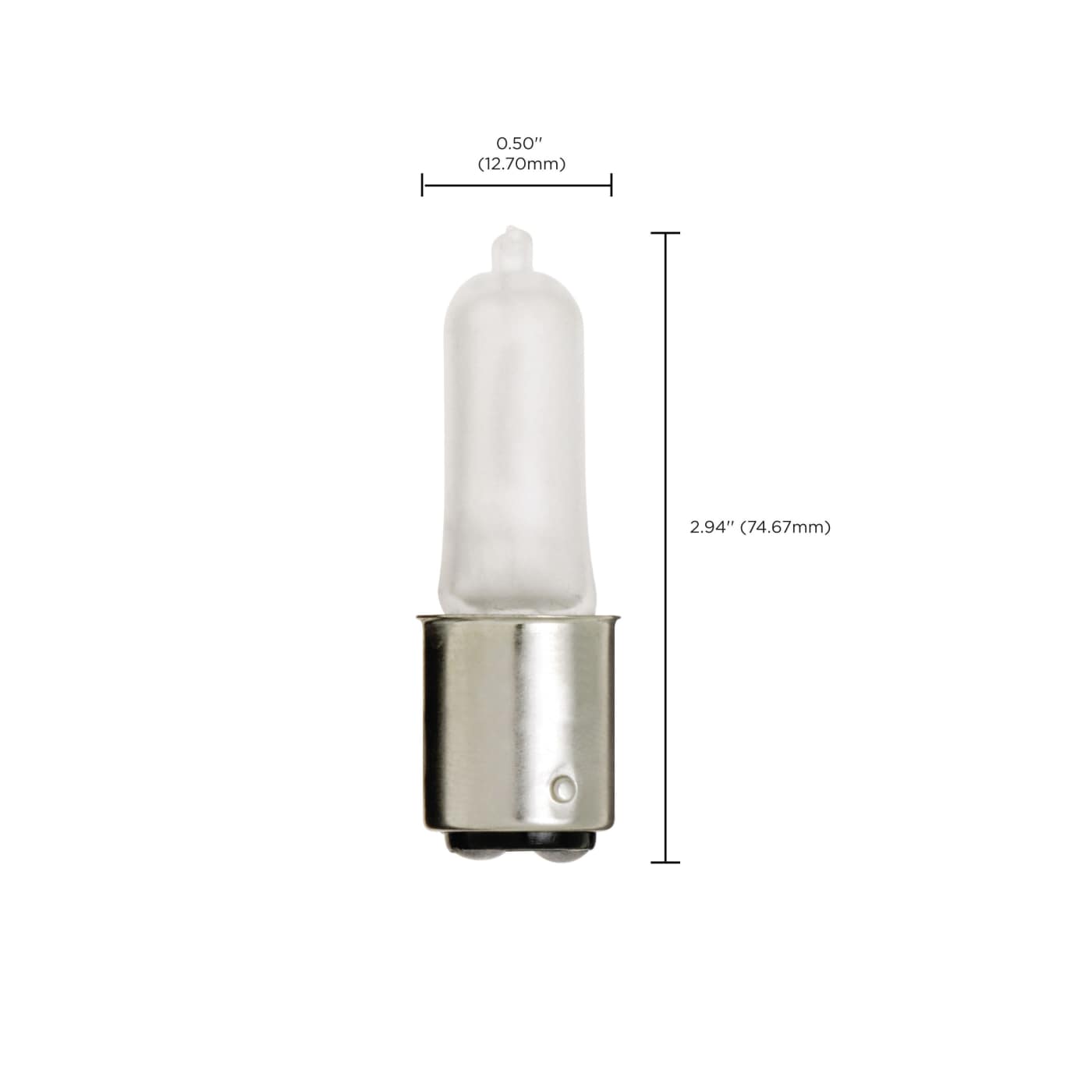 50W JD DC BAYONET FROSTED - S1982
