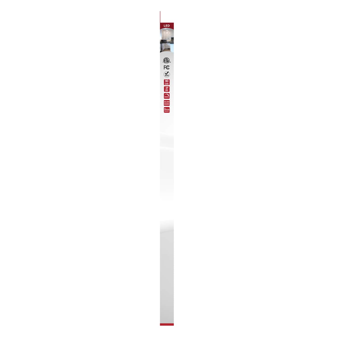 UNDER CAB LED 3CCT 28" - WH - 63-504